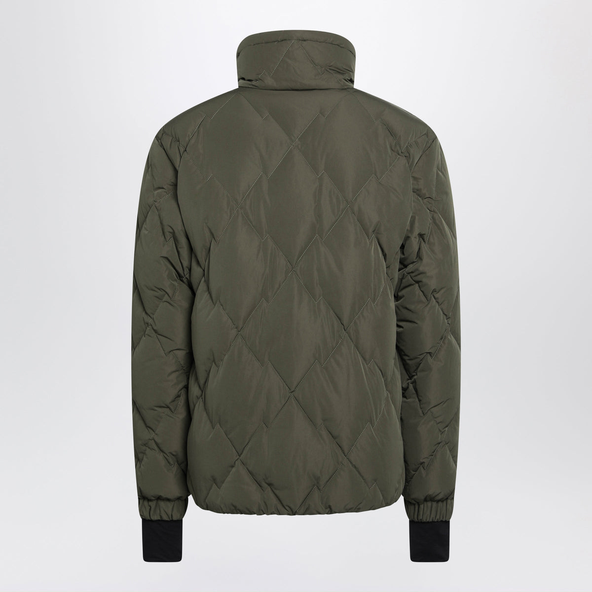 Moncler Grenoble Khaki Green Quilted Down Jacket Men MONCLER GRENOBLE
