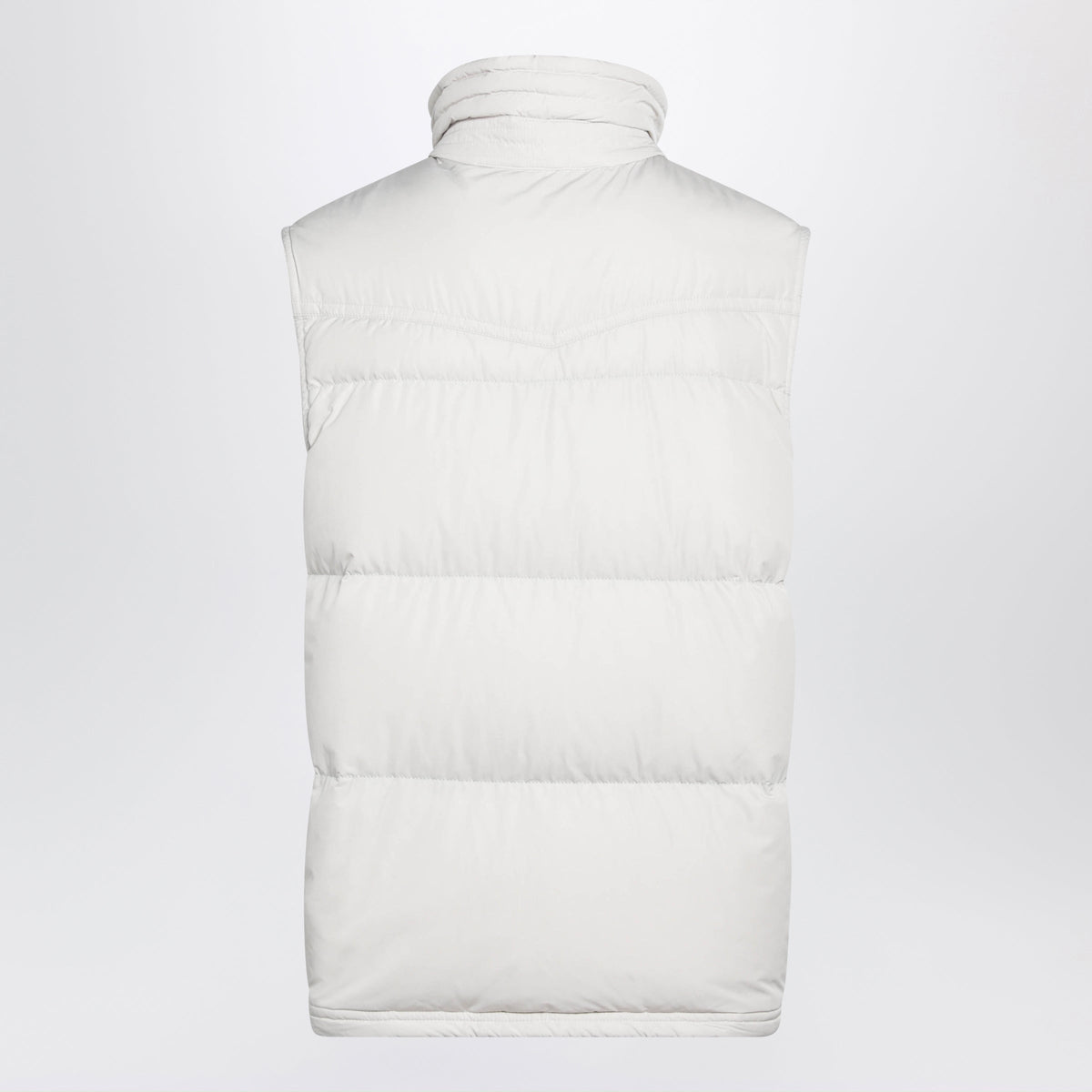 Moncler Grenoble White Quilted Vest Men MONCLER GRENOBLE