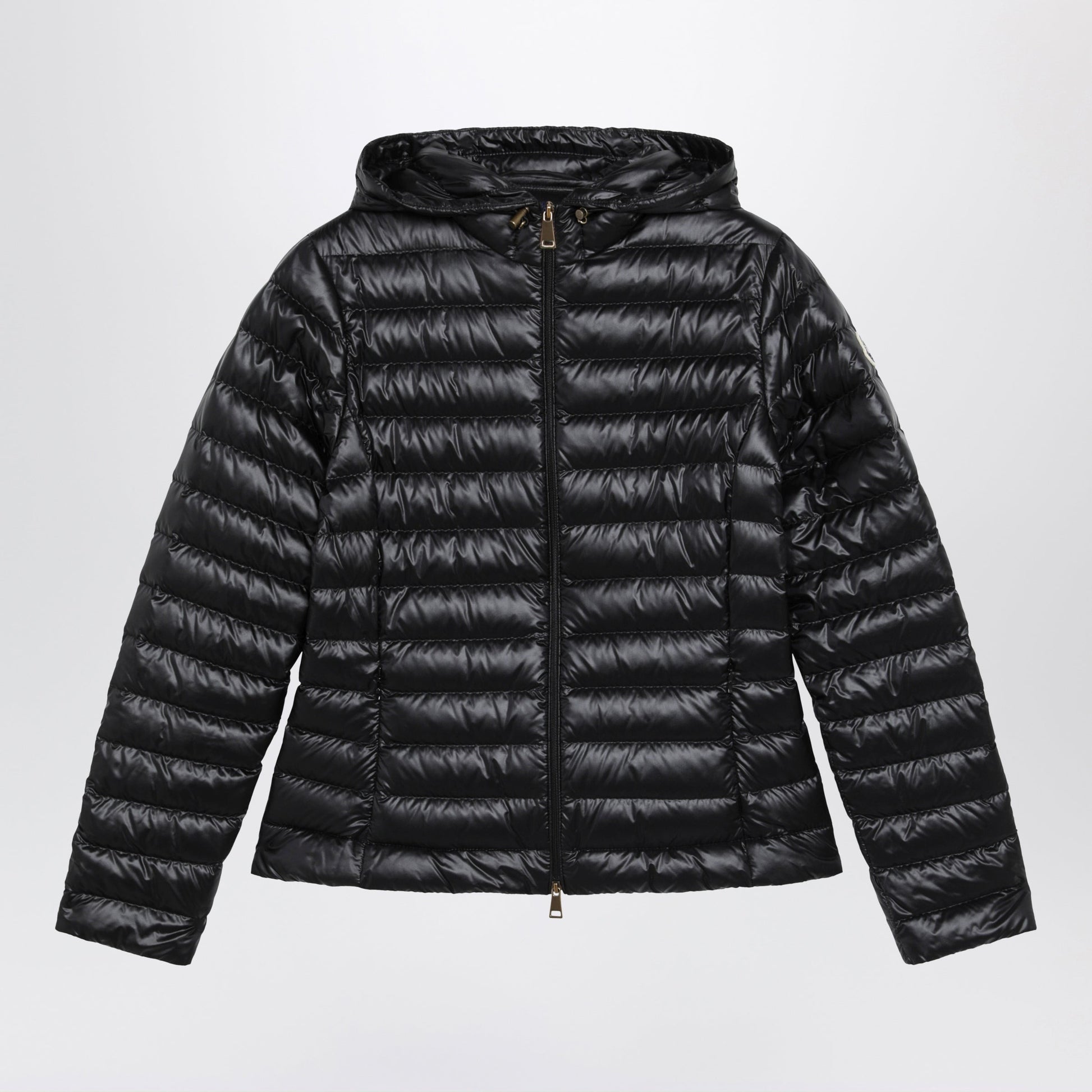 Moncler Igelhood Down Jacket In Black Longue Saison Women MONCLER