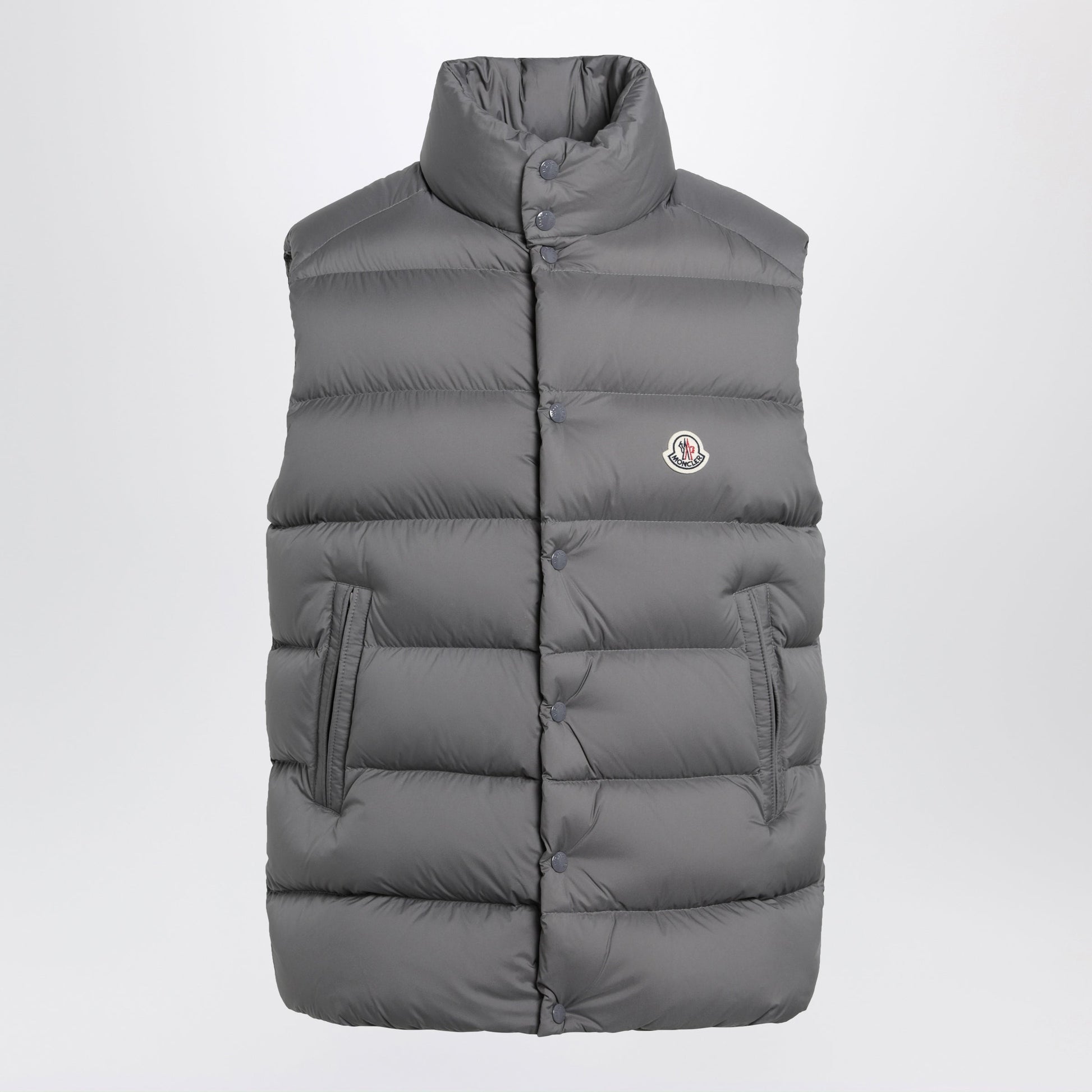 Moncler Grey Tibb Padded Vest Men MONCLER