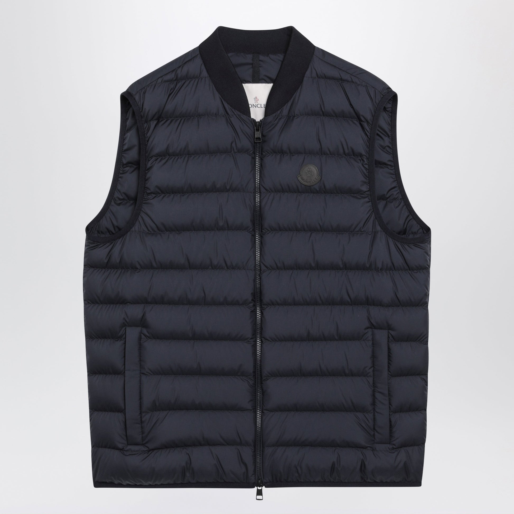 Moncler Blue Quilted Froissel Waistcoat Men MONCLER