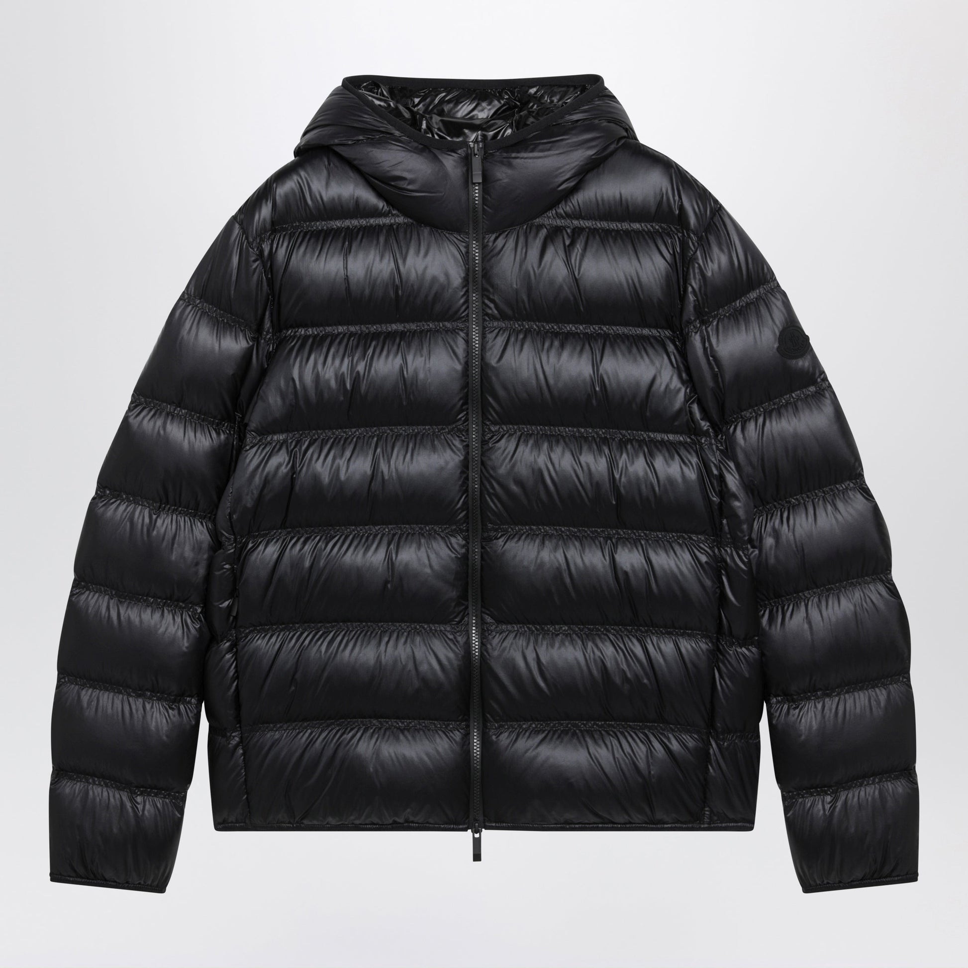 Moncler Guadiana Hooded Nylon Down Jacket In Black Men MONCLER