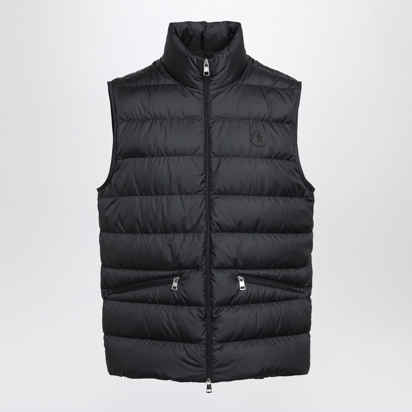 Moncler Treompan Black Padded Gilet In Polyester Men MONCLER