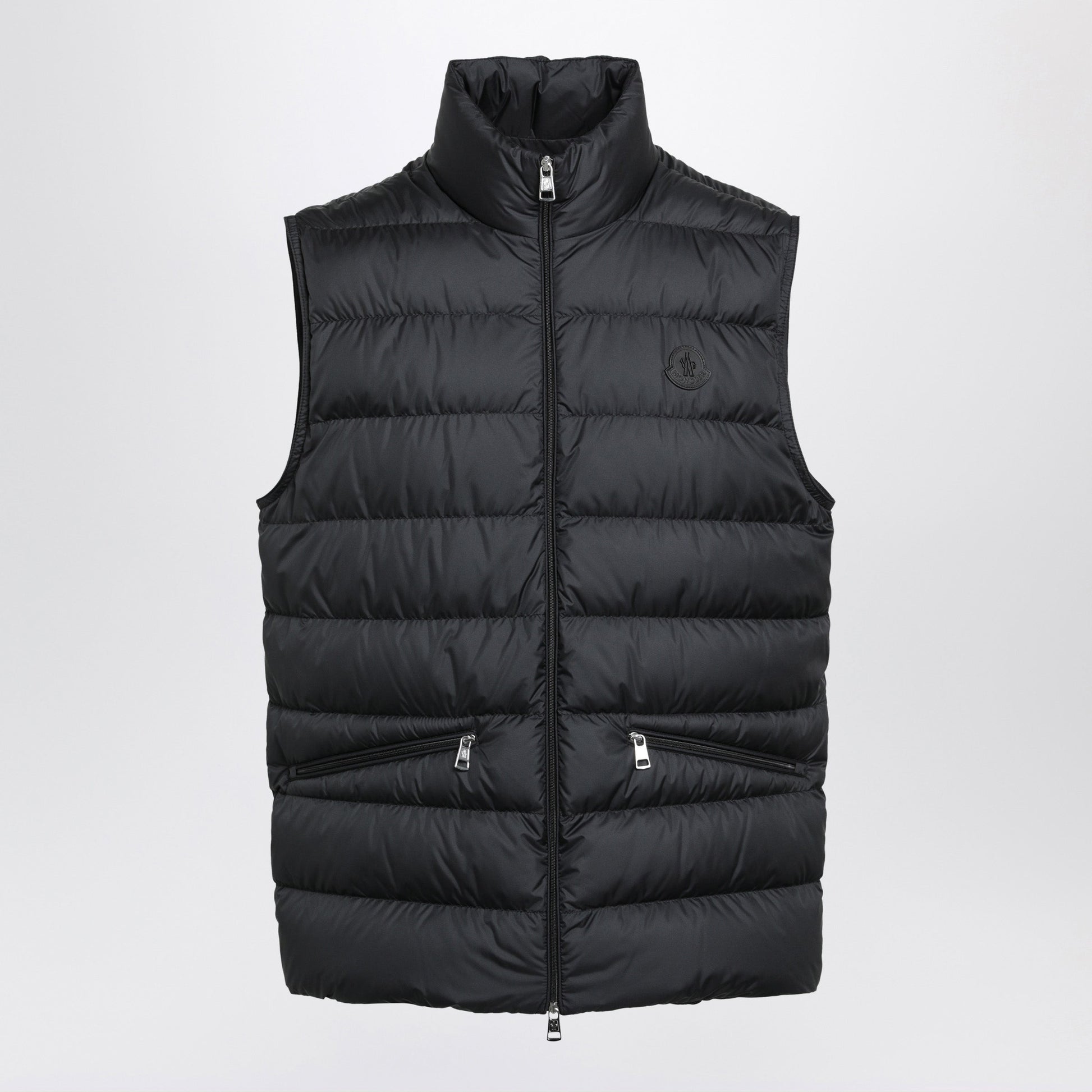 Moncler Treompan Black Padded Gilet In Polyester Men MONCLER