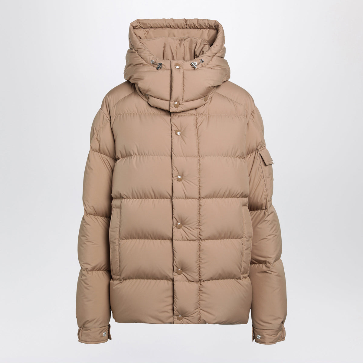 Moncler Maya 70 Short Down Jacket In Beige Women MONCLER