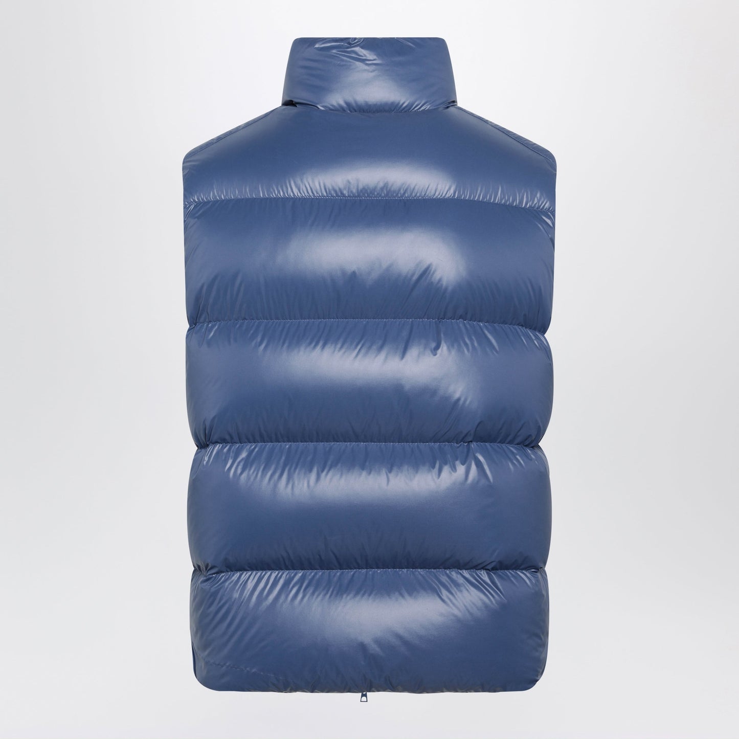 Moncler Light Blue Padded Gilet In Nylon Laque Men MONCLER