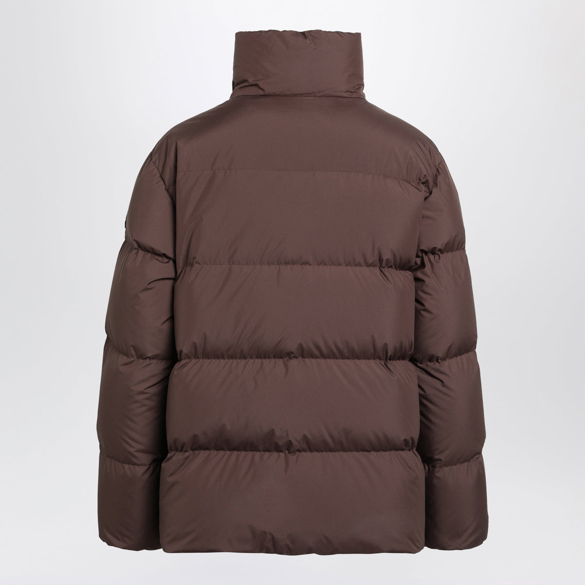 Moncler Vivantesse Short Down Jacket In Brown Women MONCLER