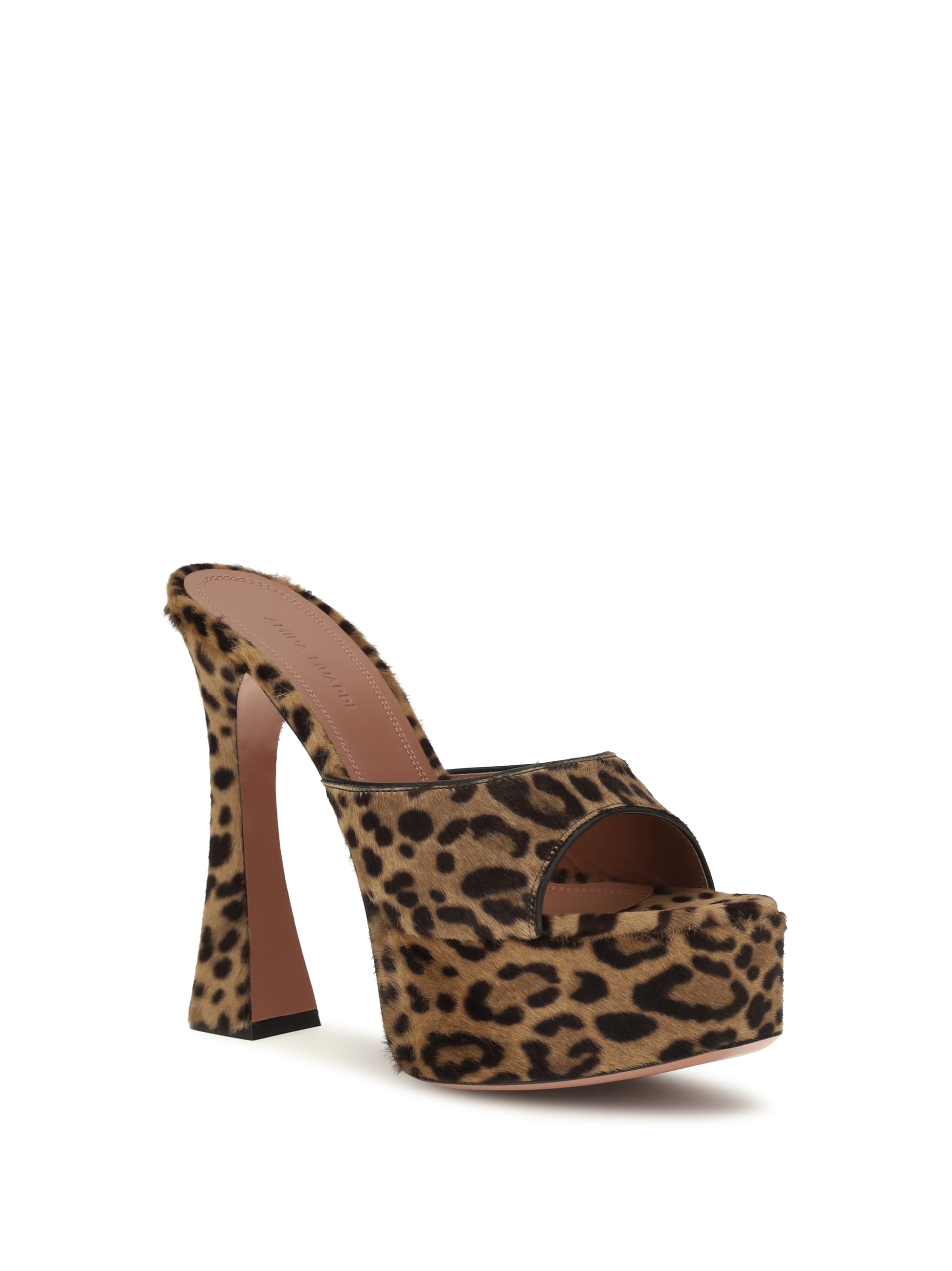 Amina Muaddi Women Leopard-Print Dalida Sandals AMINA MUADDI