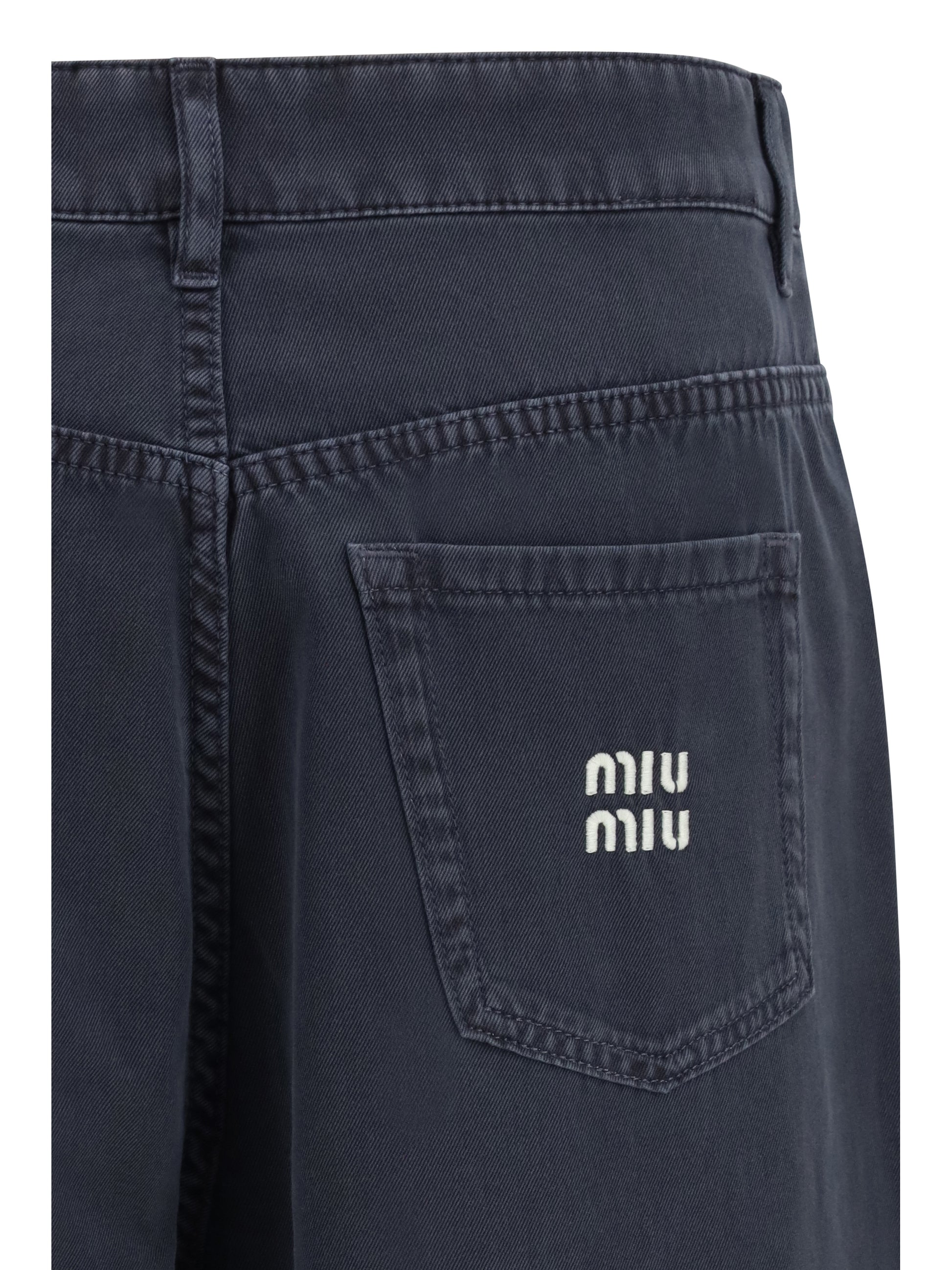 Miu Miu Women Flare Jeans MIU MIU