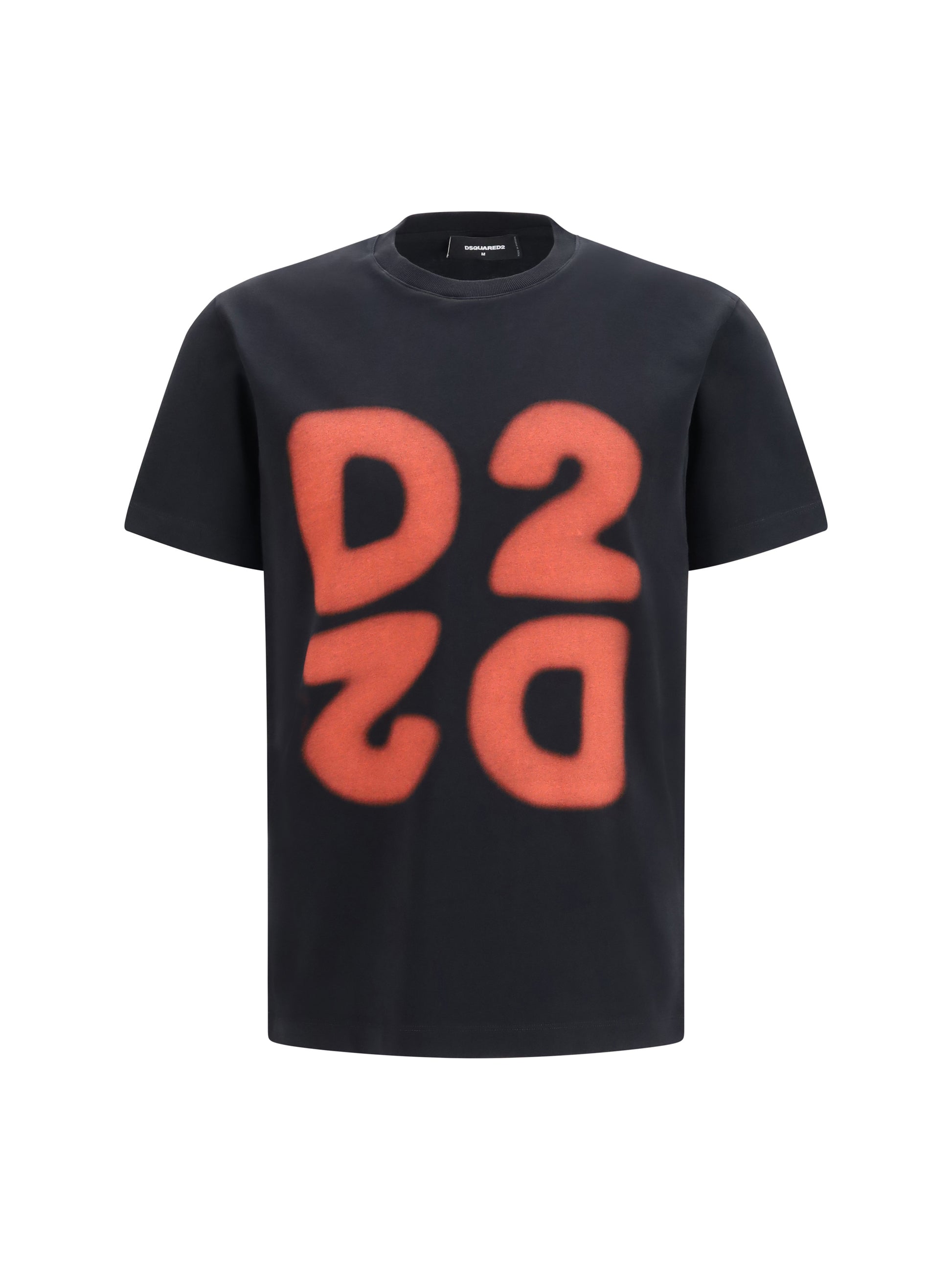 Dsquared2 Men Cotton Printed T-Shirt DSQUARED2