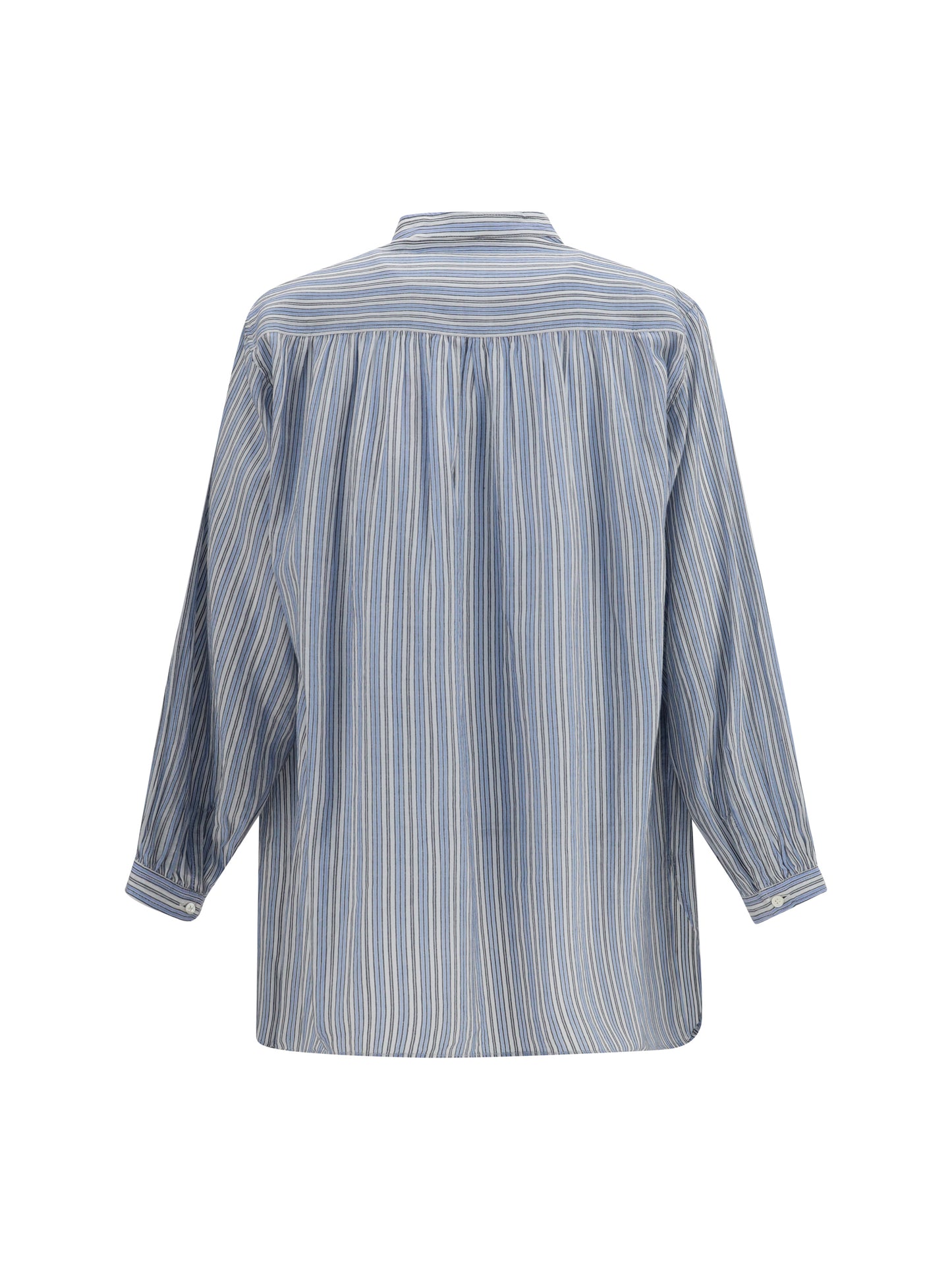 Marant Etoile Women Sapha Striped Cotton Voile Shirt ISABEL MARANT ETOILE