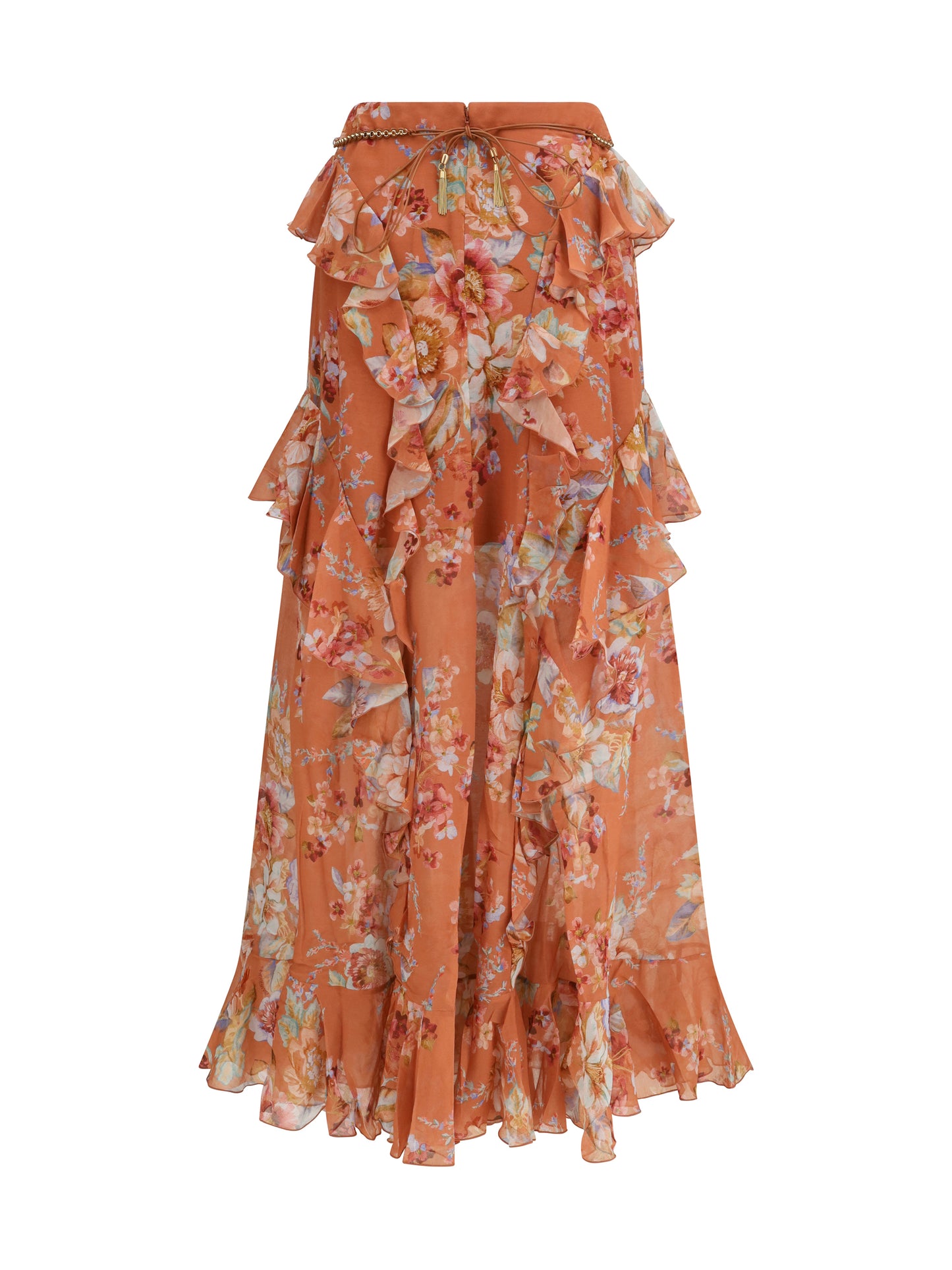 Zimmermann Women Long Ruffle Skirt ZIMMERMANN