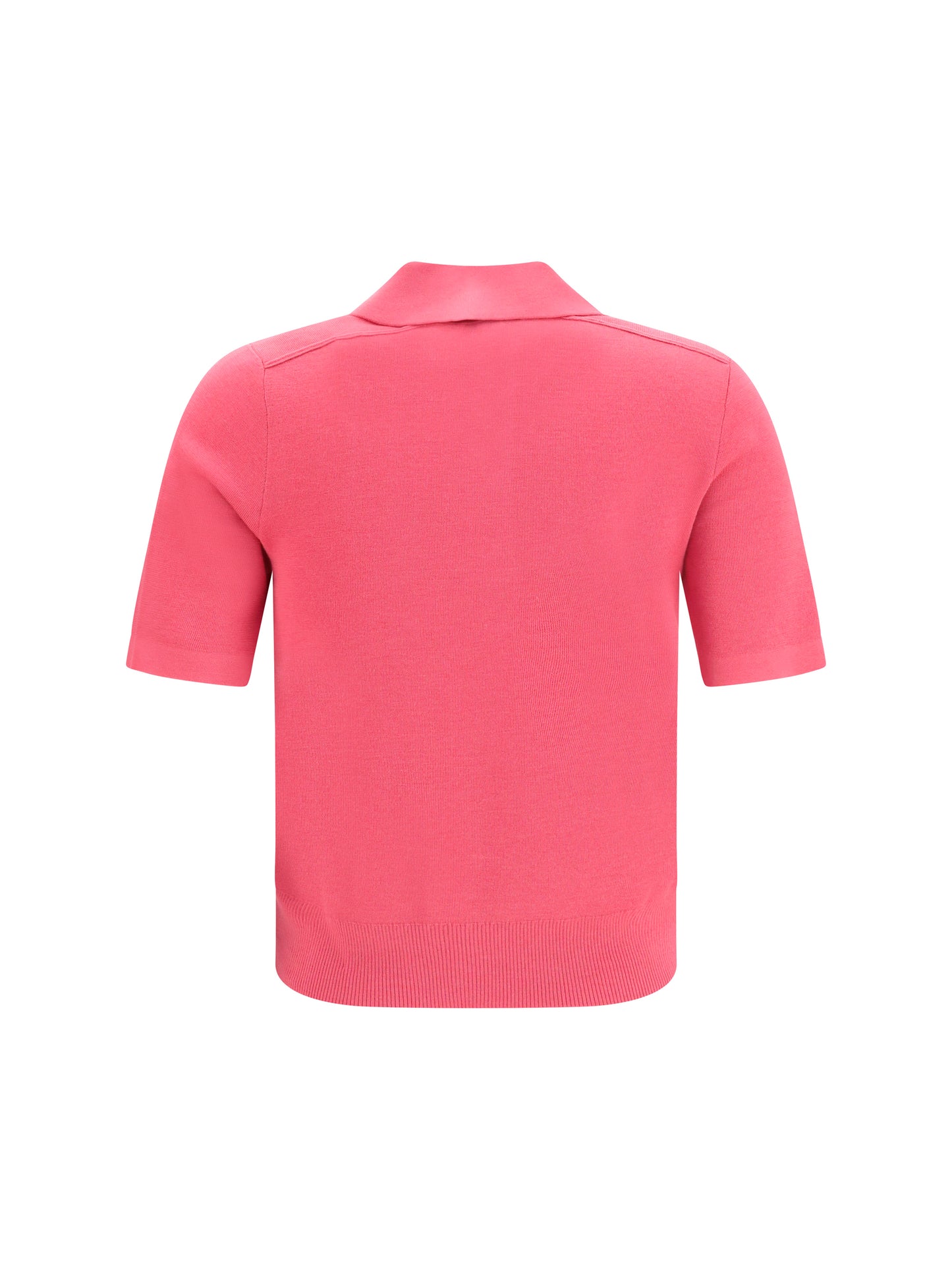 Burberry Women Wool Polo With Check Details BURBERRY