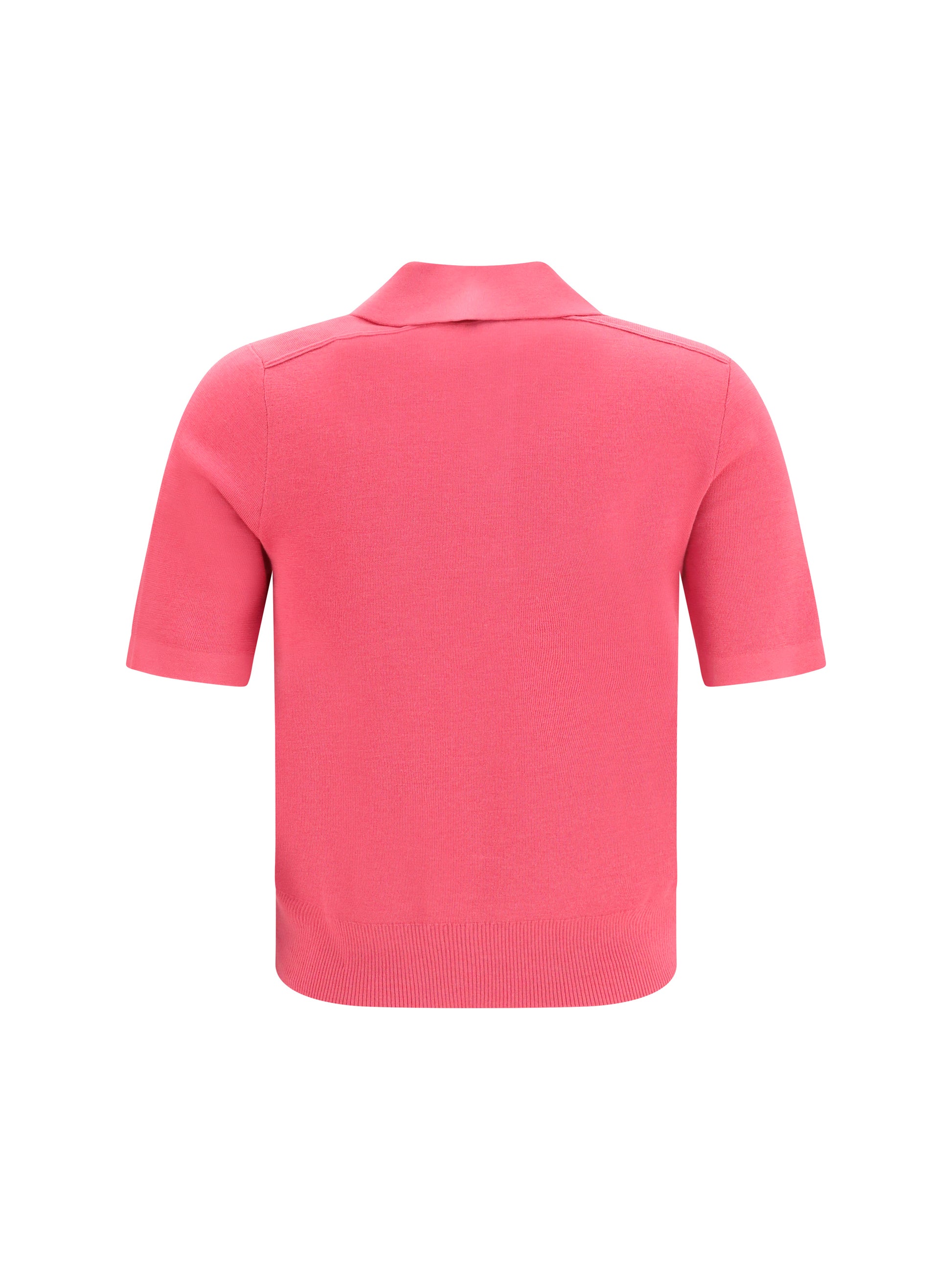 Burberry Women Wool Polo With Check Details BURBERRY