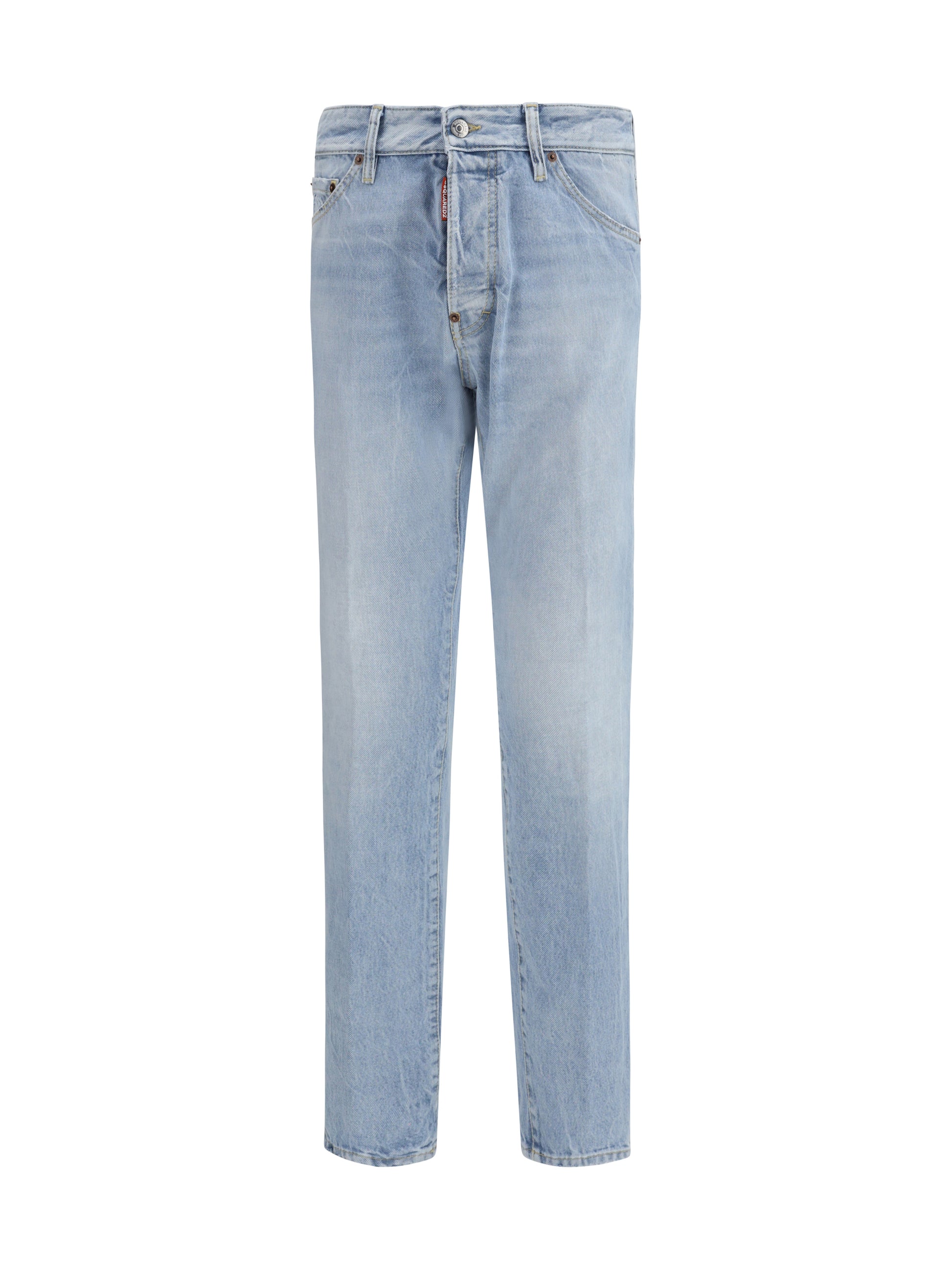 Dsquared2 Men Belt-Loop Ripped Jeans DSQUARED2