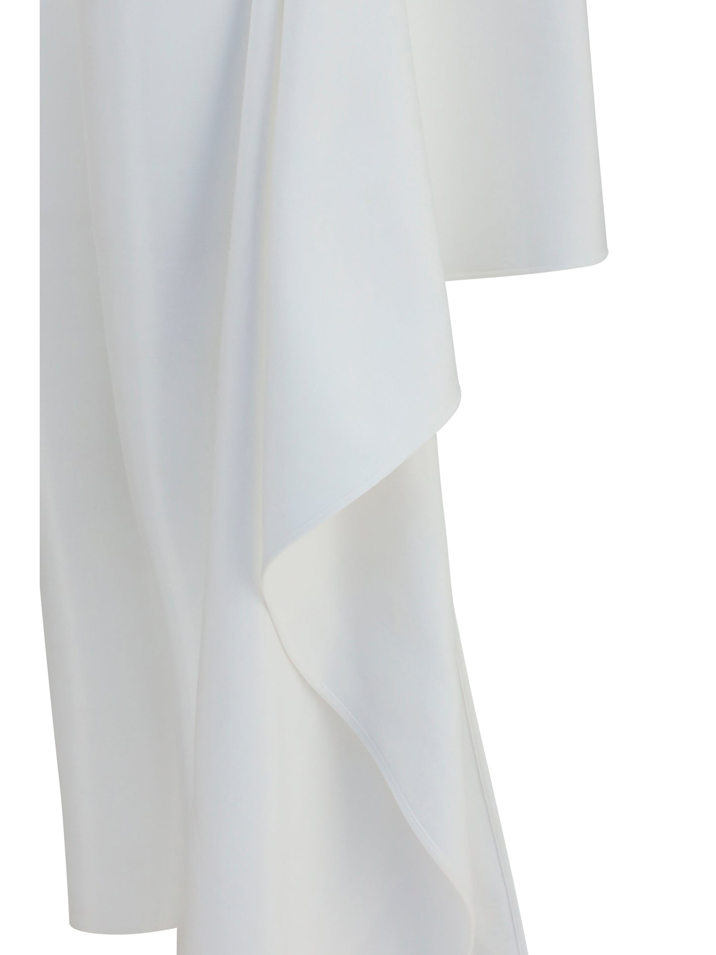Alaïa Women Asymmetric Cotton T-Shirt ALAIA