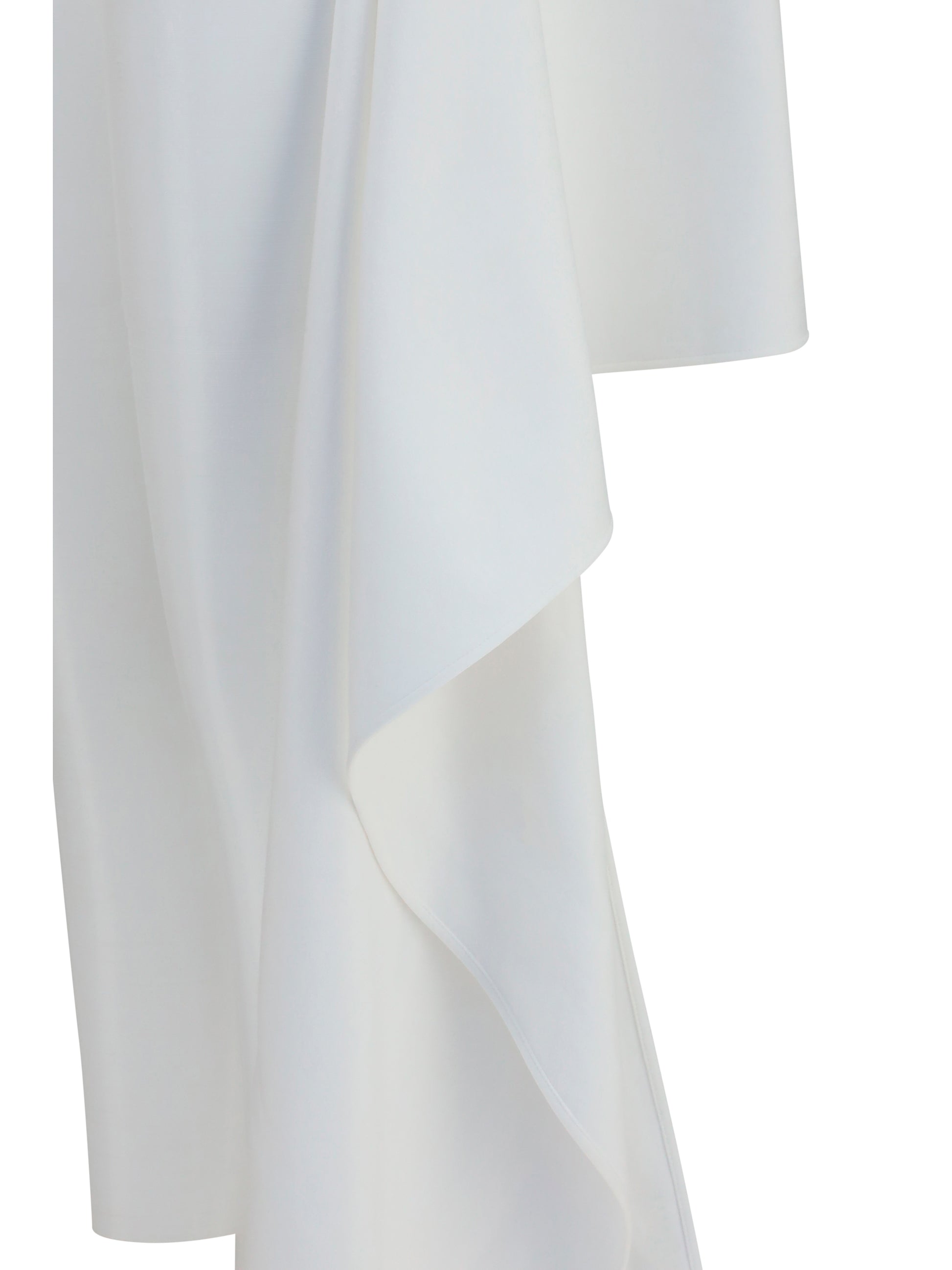 Alaïa Women Asymmetric Cotton T-Shirt ALAIA