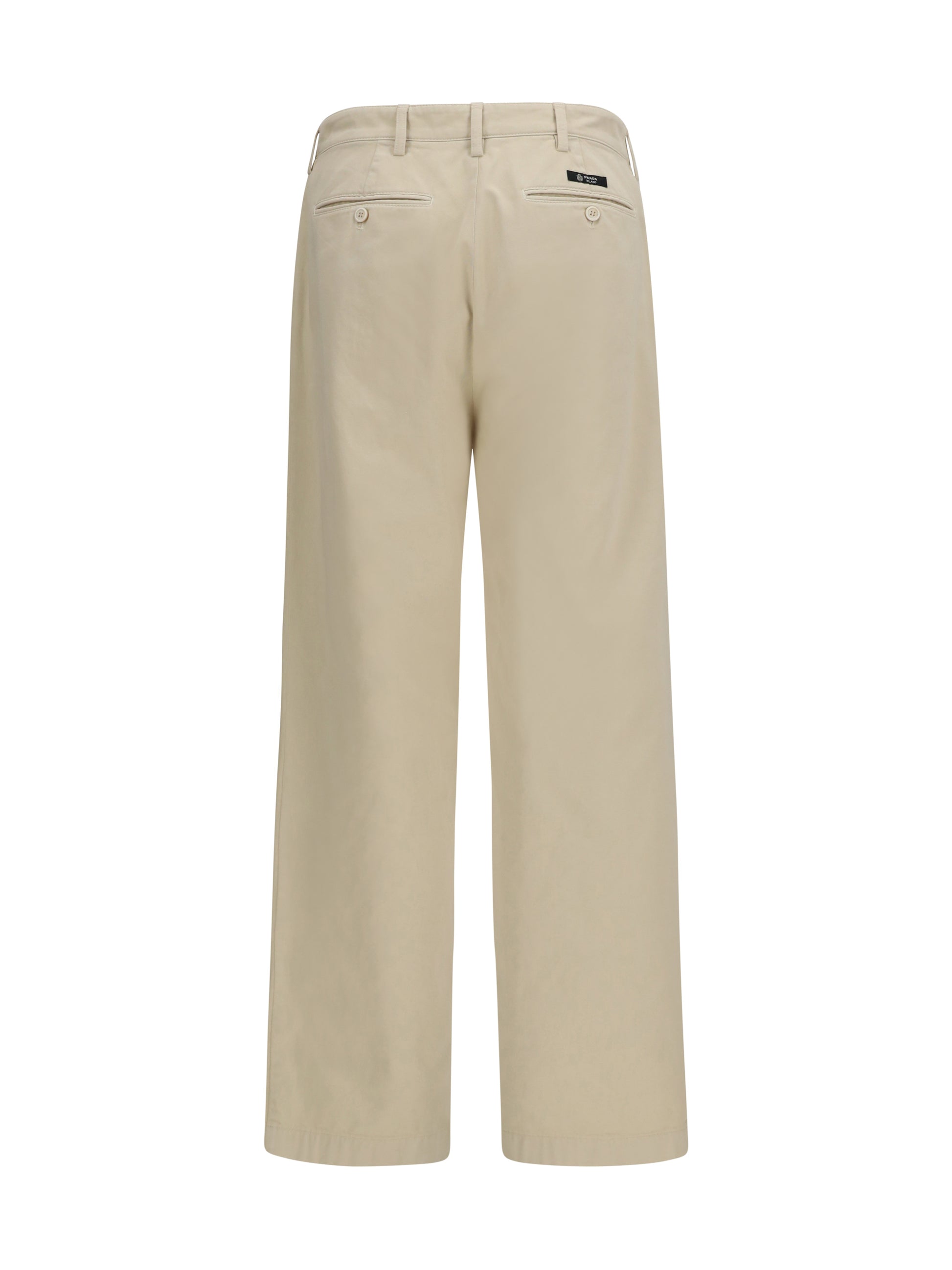 Prada Men Straight-Leg Cotton Pants PRADA