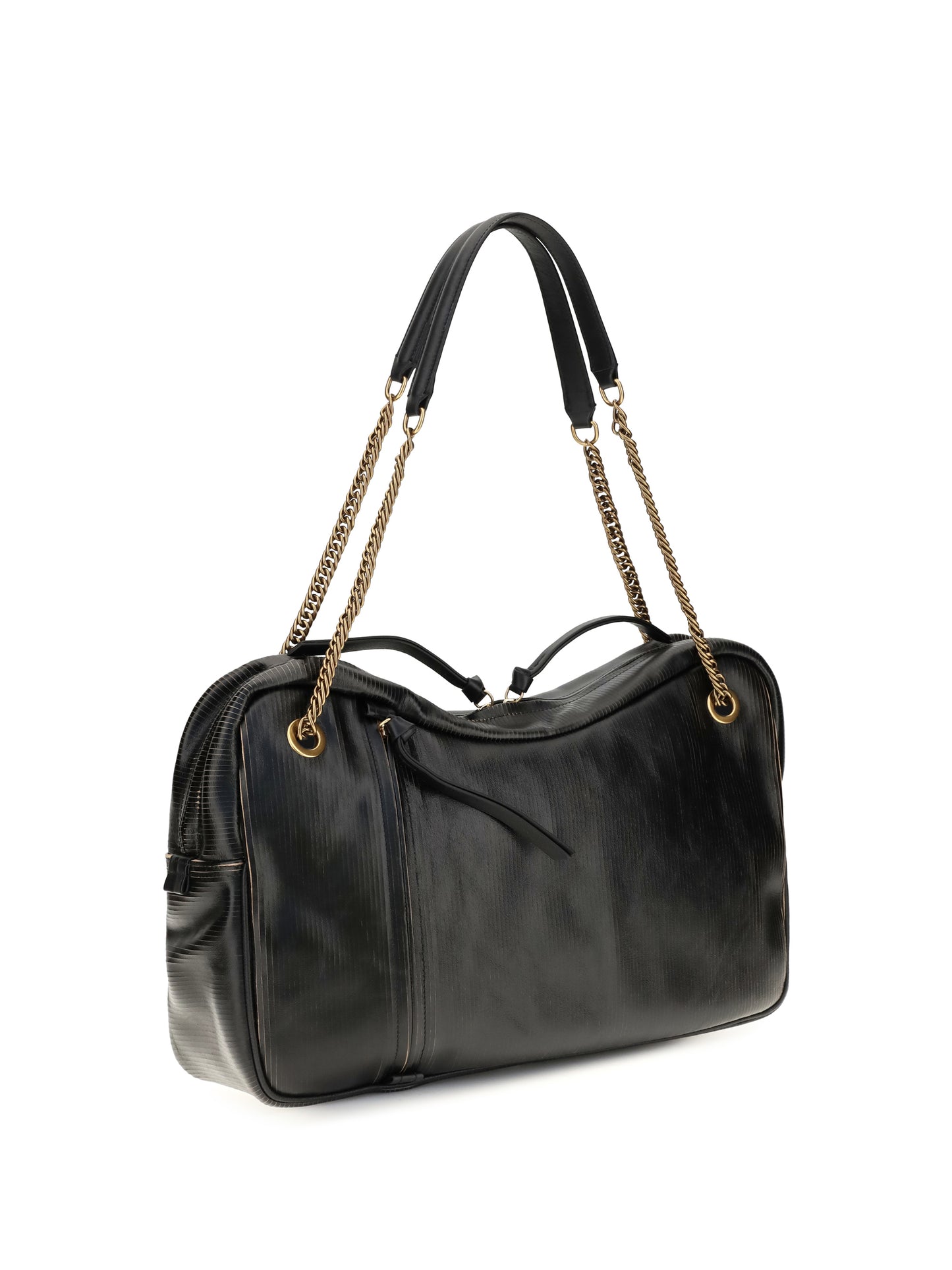Vivienne Westwood Women Large Dolce Textured Leather Shoulder Bag VIVIENNE WESTWOOD