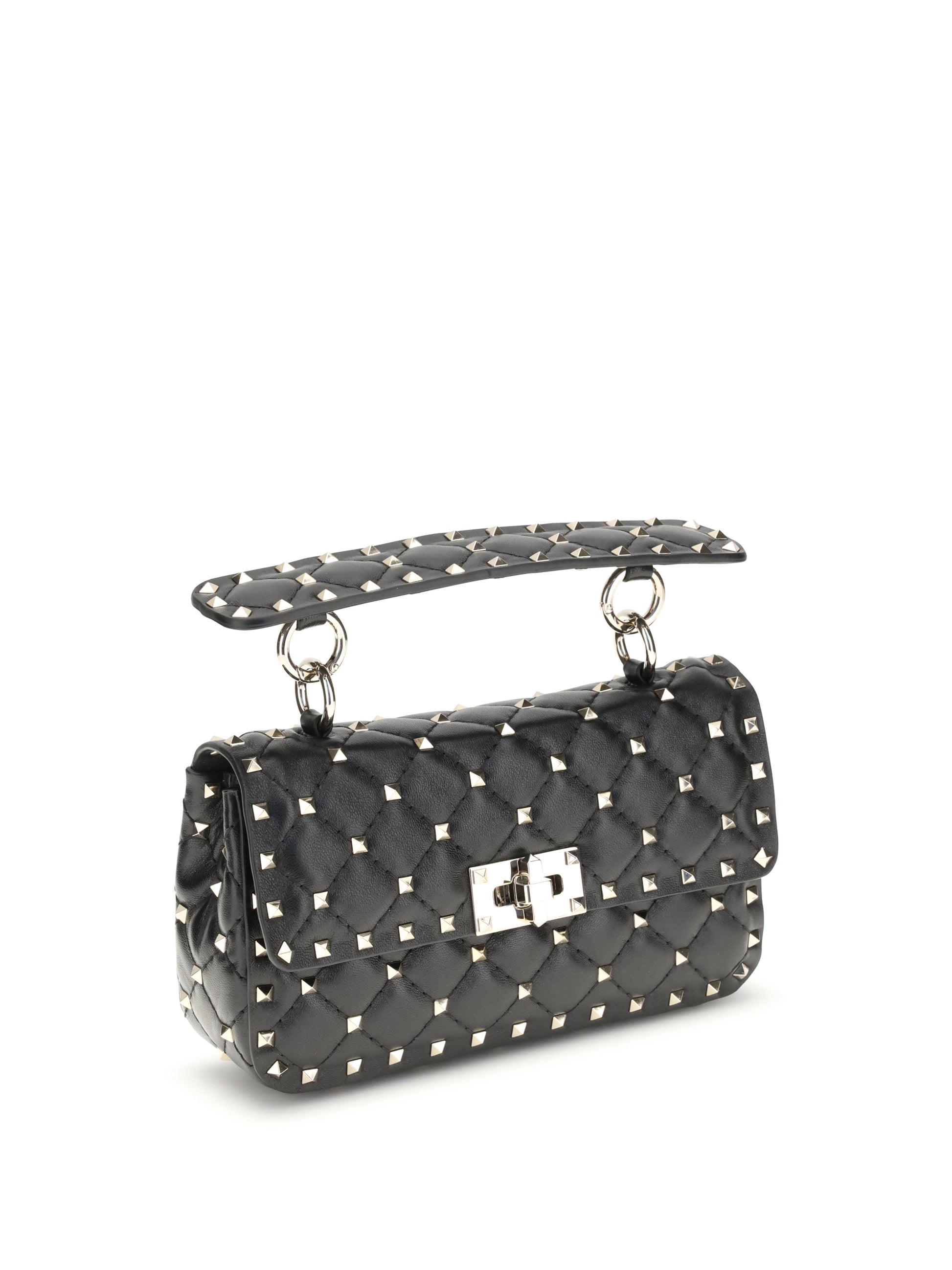 Valentino Garavani Women Rockstud Spike Mini Top Handle Bag In Nappa VALENTINO GARAVANI