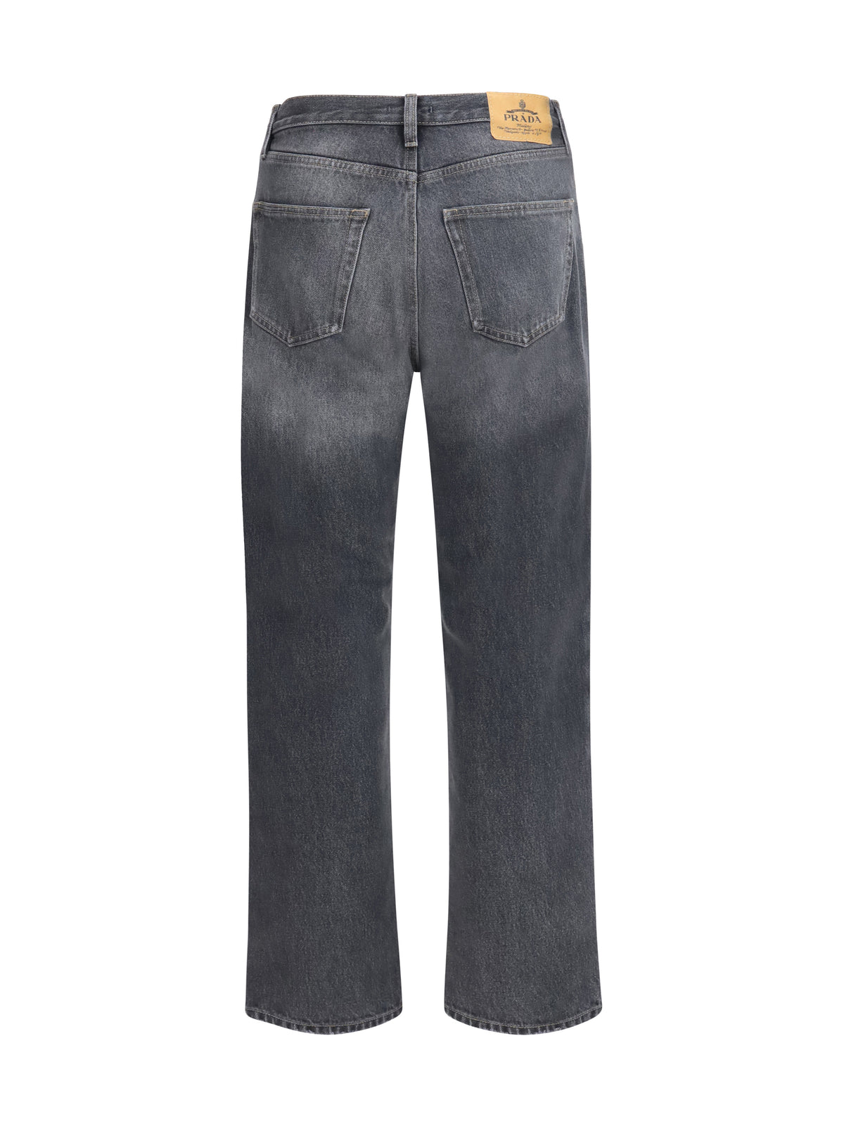 Prada Men Vintage Effect Denim Jeans PRADA