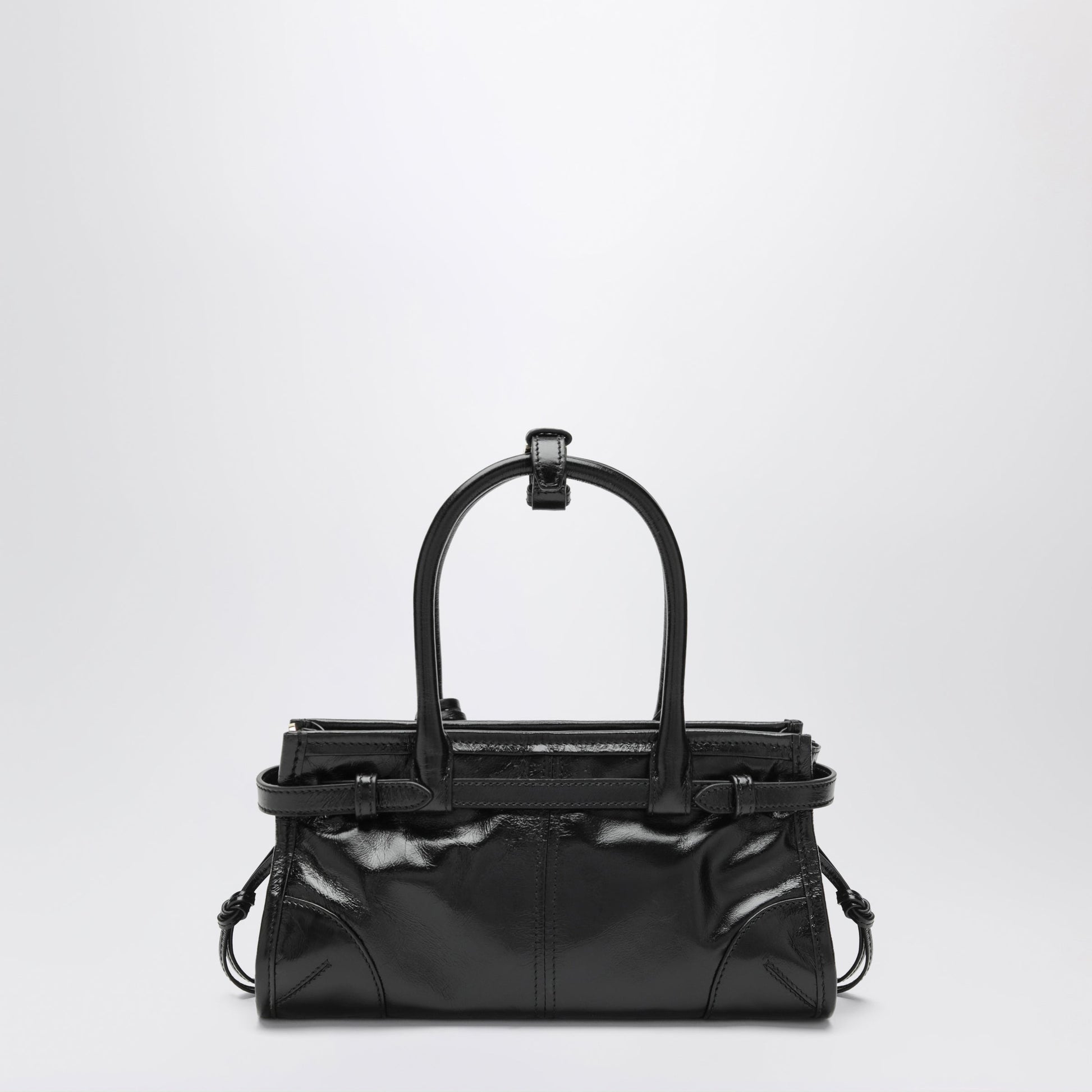 Prada Bonnie Mini Black Calf Leather Handbag Women PRADA