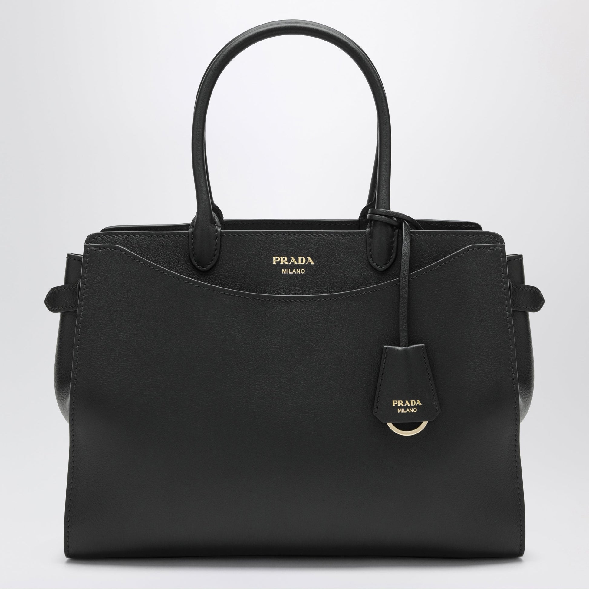 Prada Black Leather Bag Women PRADA