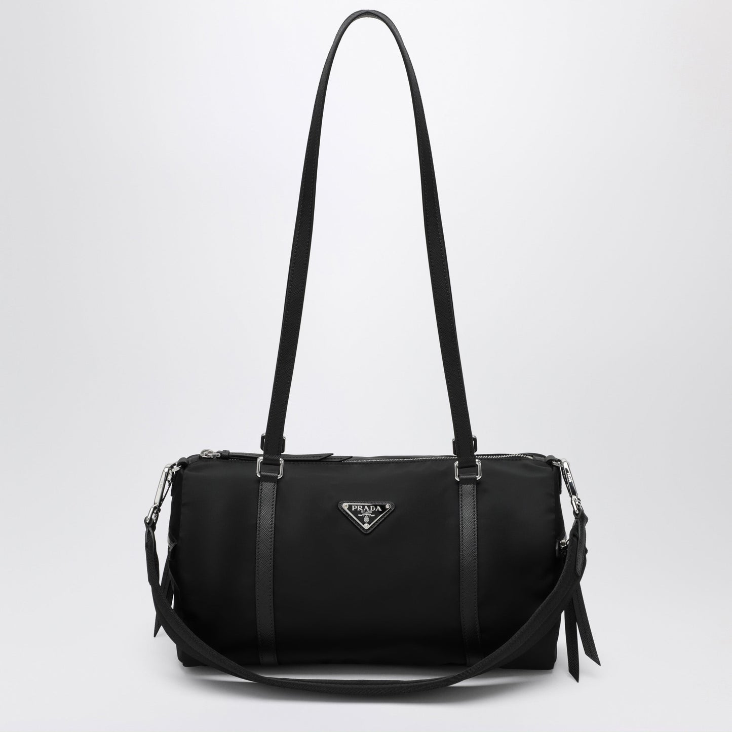 Prada Black Re-Nylon Shoulder Bag Women PRADA