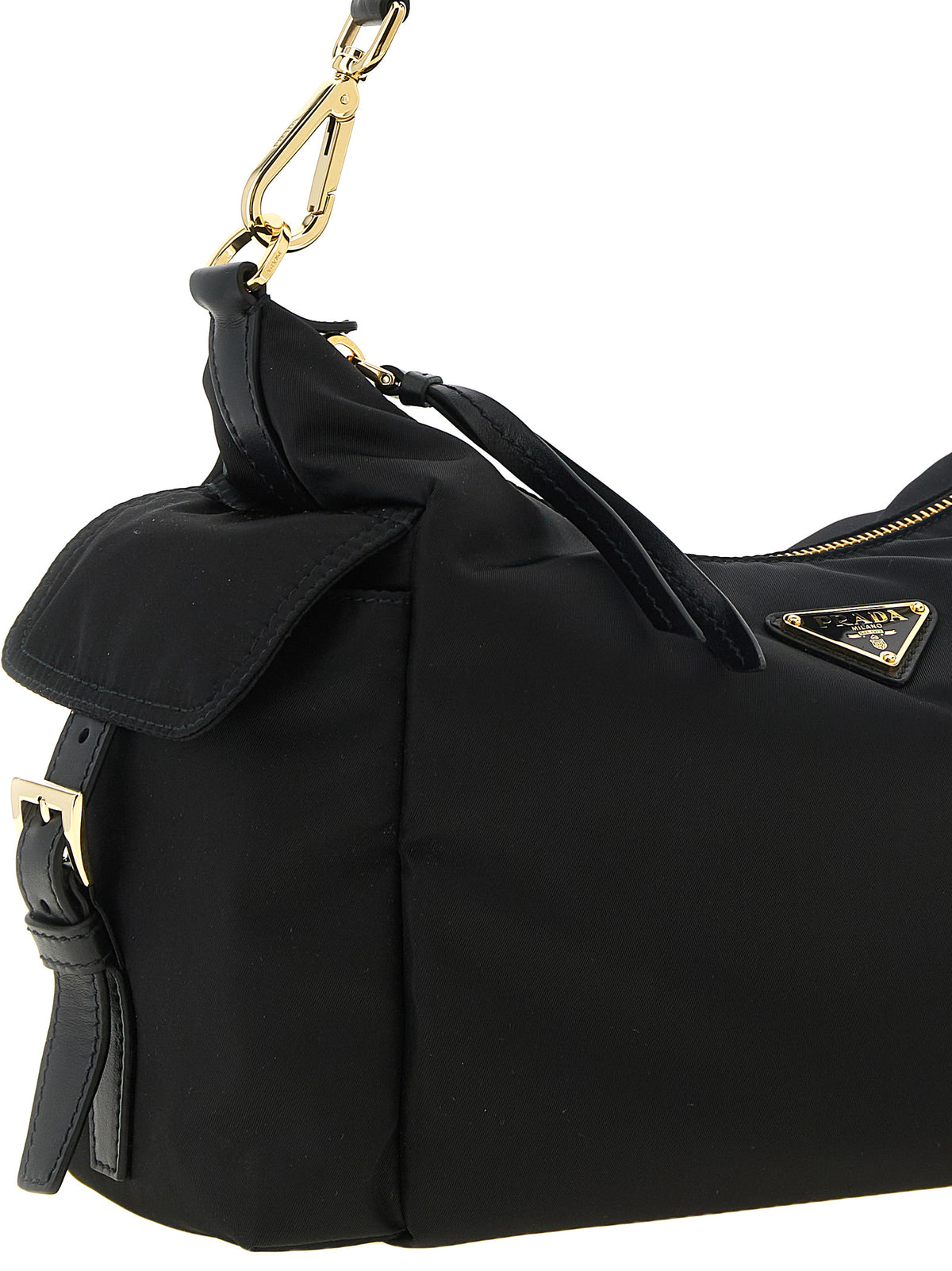 Prada Women Black 'Prada Explore' Large Shoulder Bag PRADA