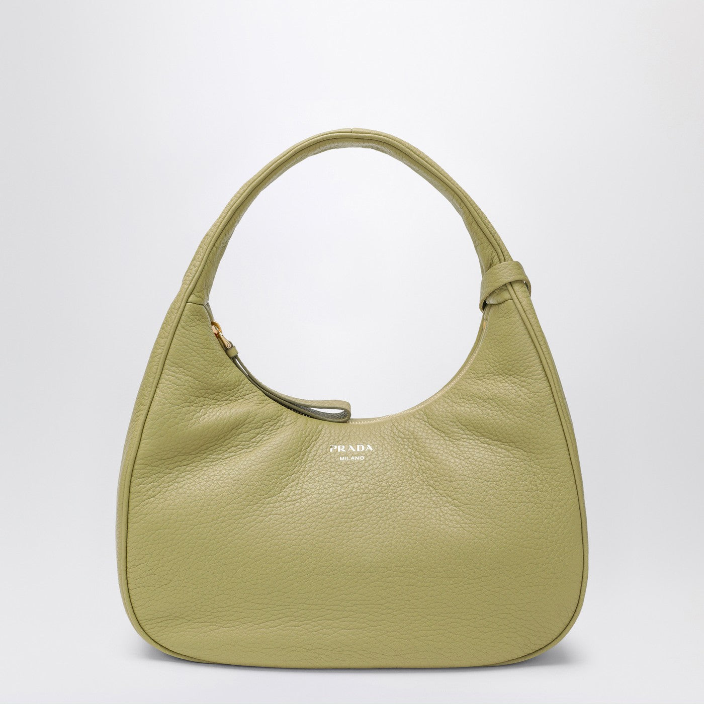 Prada Small Pistachio Leather Handbag Women PRADA