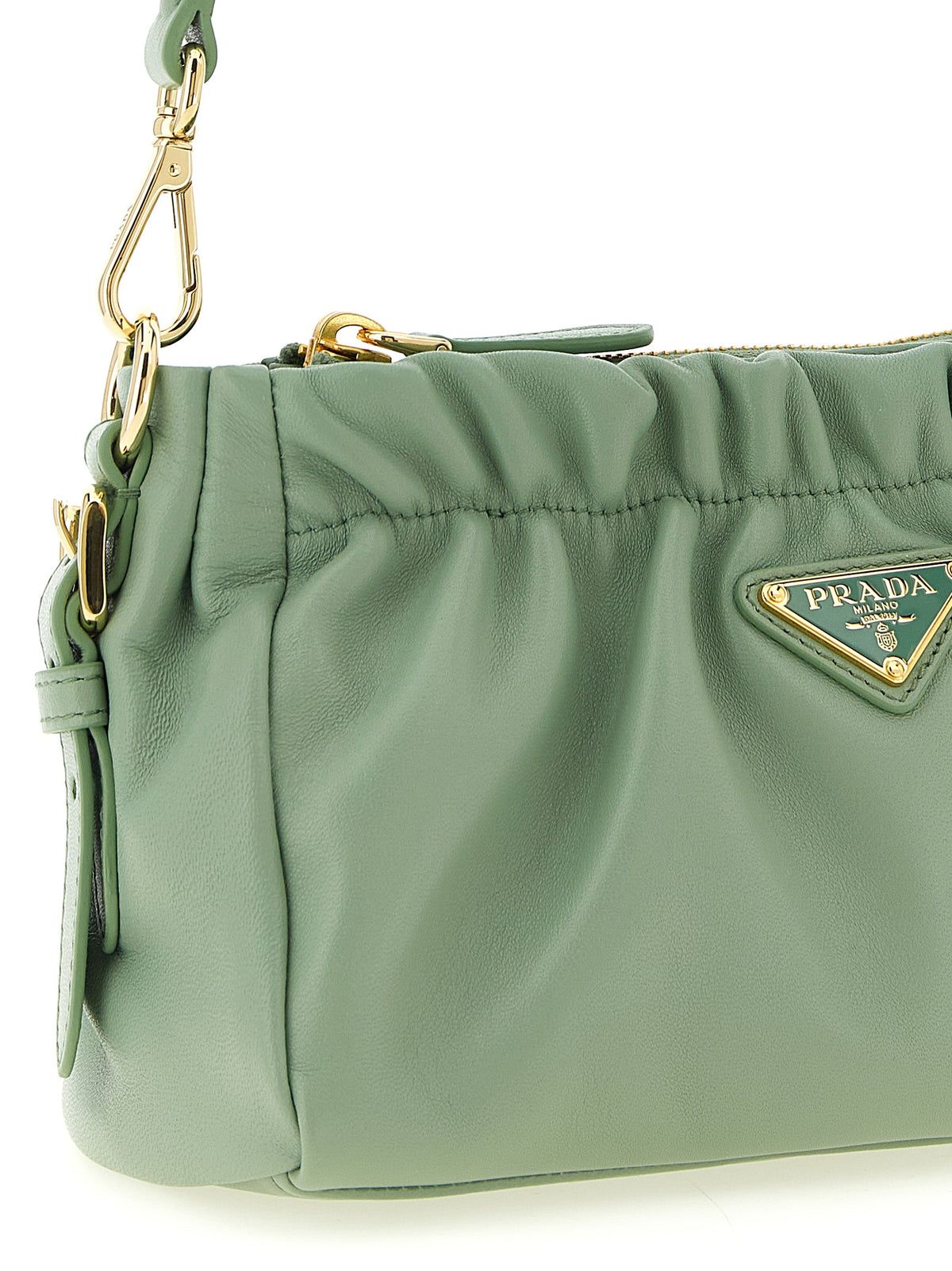 Prada Women Leather Shoulder Bag PRADA