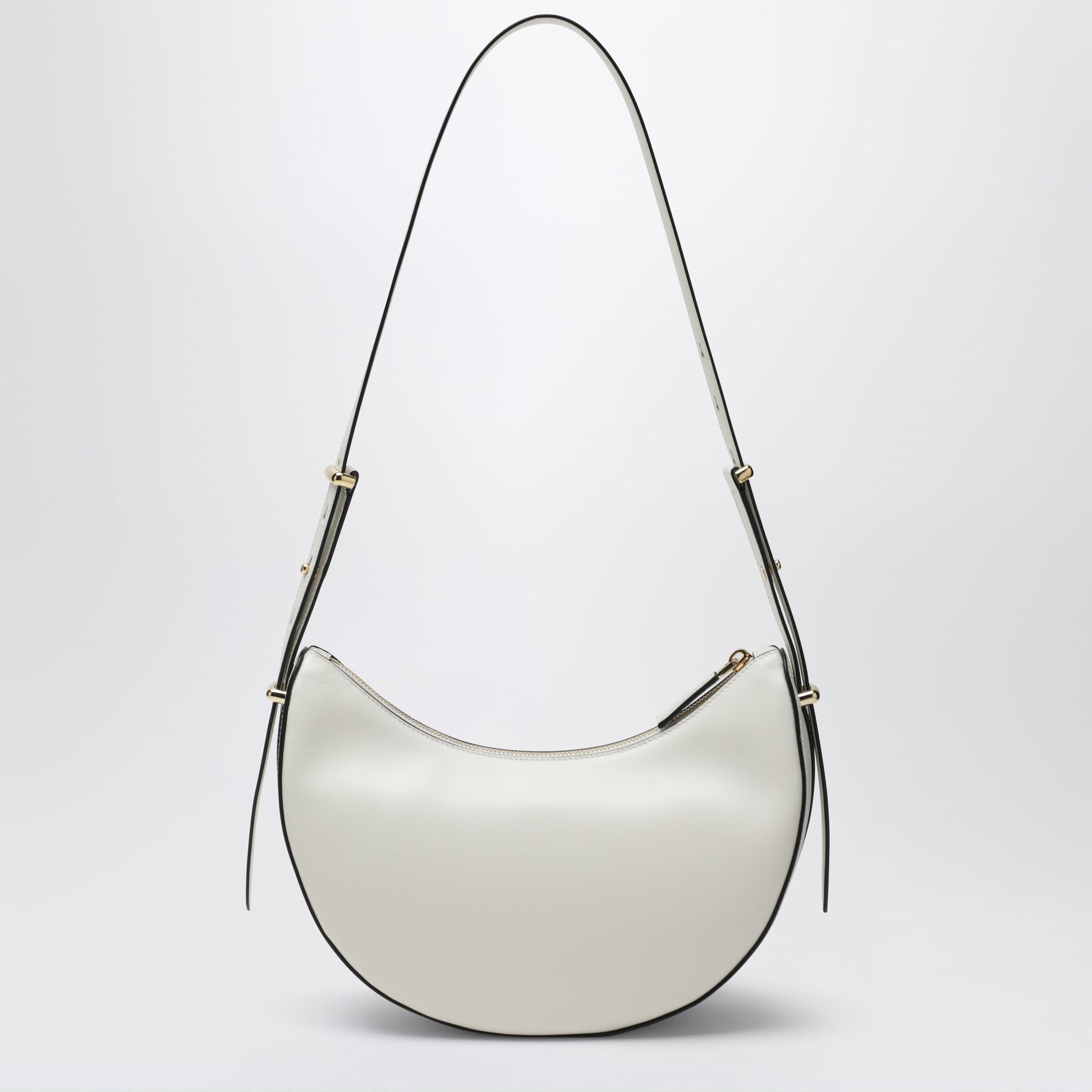 Prada Prada Arque Medium Shoulder Bag In White Leather Women PRADA