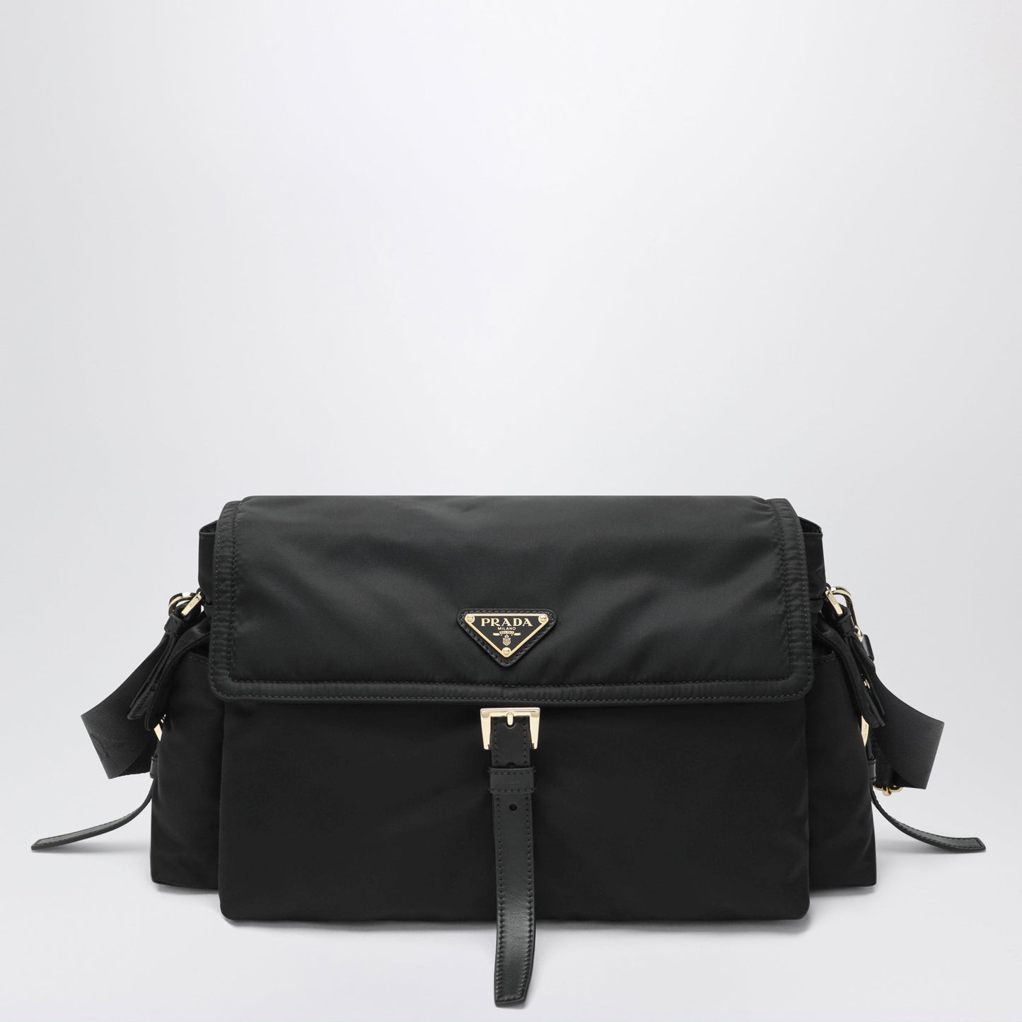 Prada Prada Explore Large Black Re-Nylon Bag Women PRADA