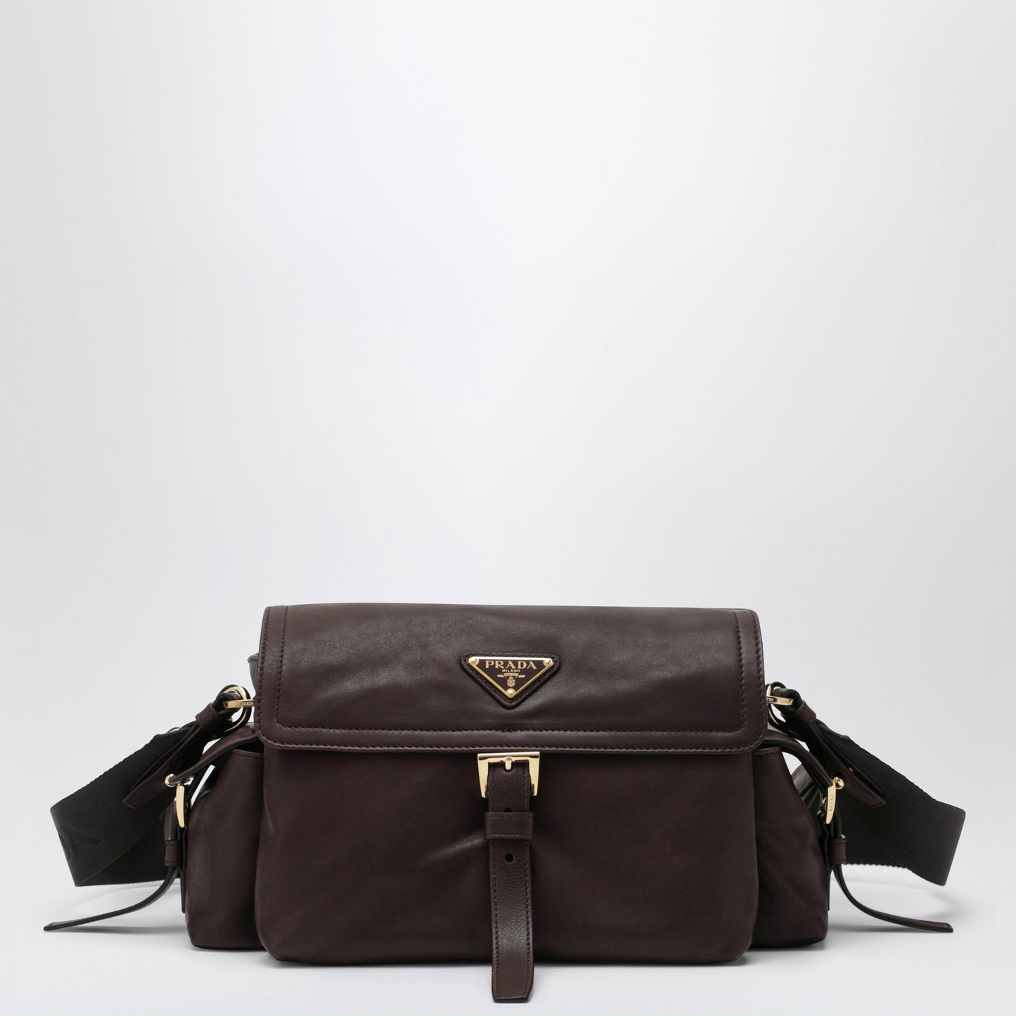 Prada Prada Explore Medium Brown Bag In Nappa Leather Women PRADA