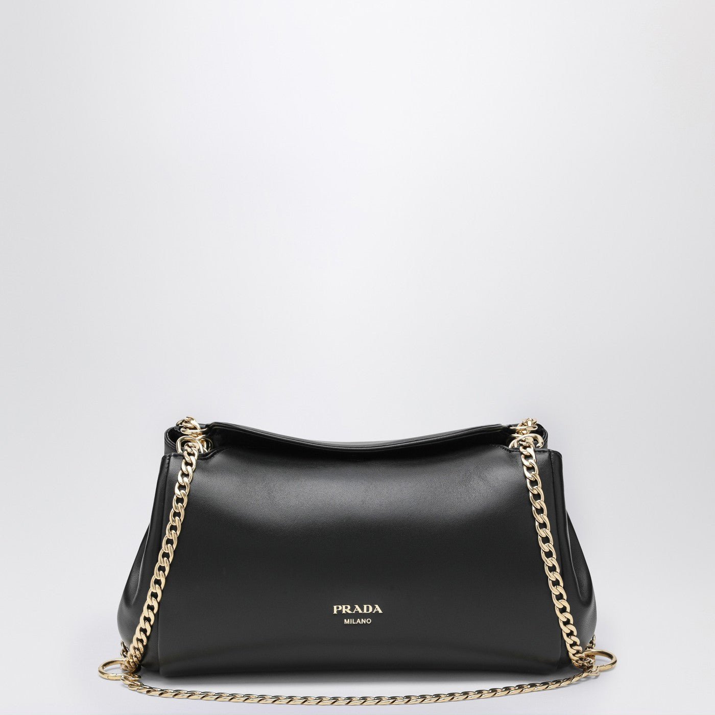 Prada Small Black Nappa Tumult Bag Women PRADA