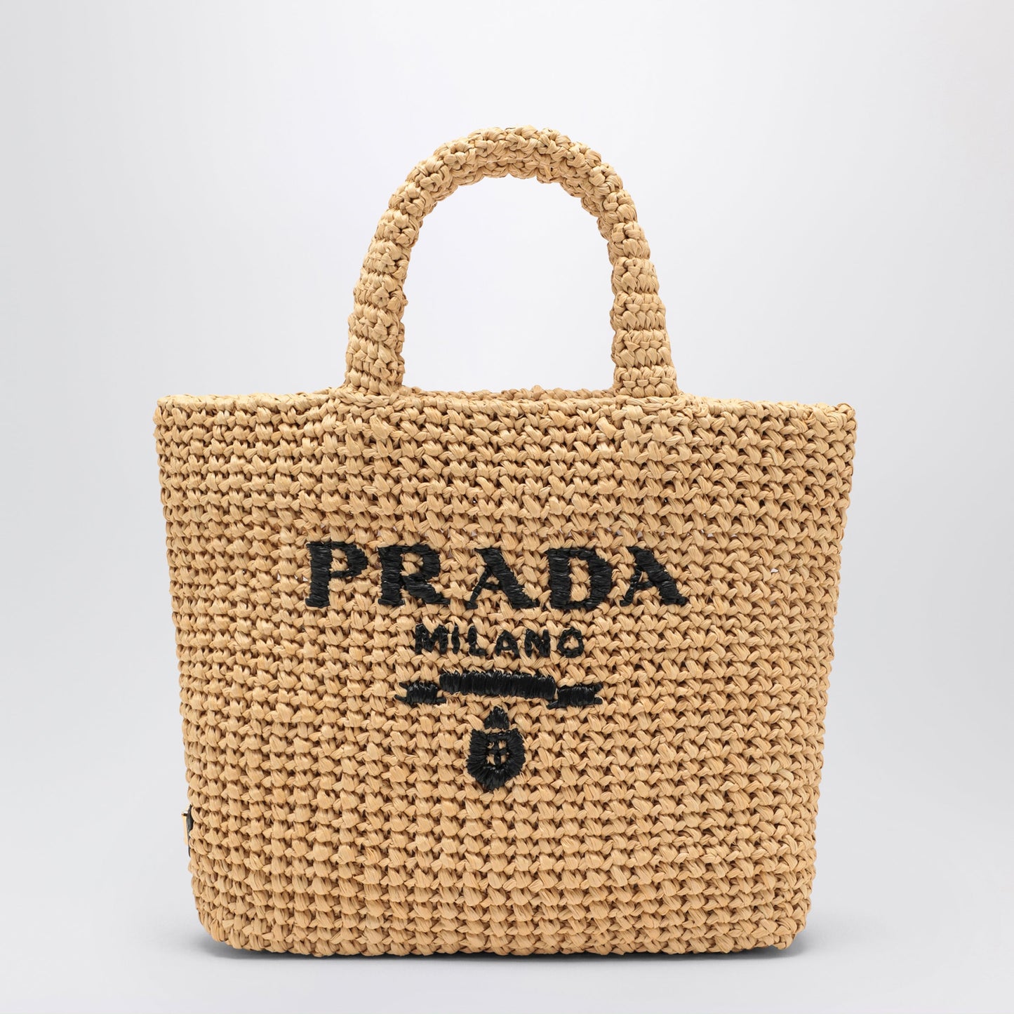 Prada Small Crochet Shopping Bag Women PRADA