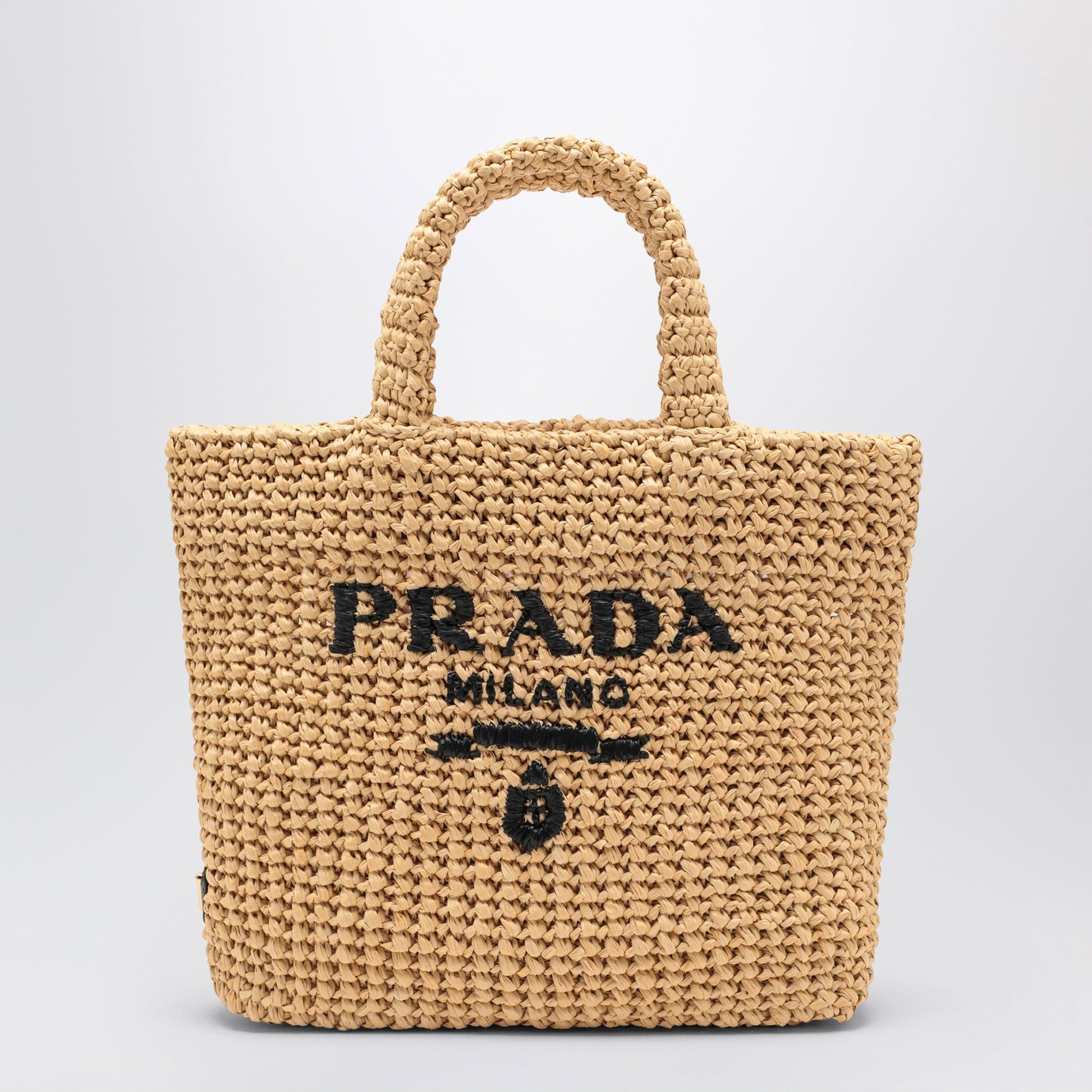 Prada Small Crochet Shopping Bag Women PRADA