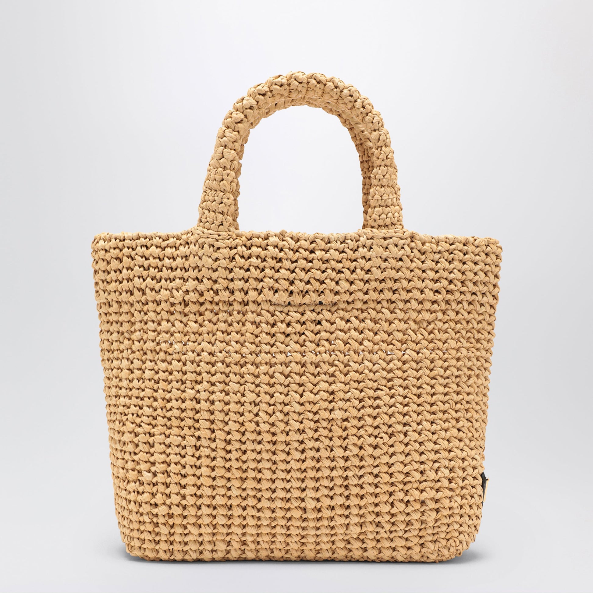 Prada Small Crochet Shopping Bag Women PRADA