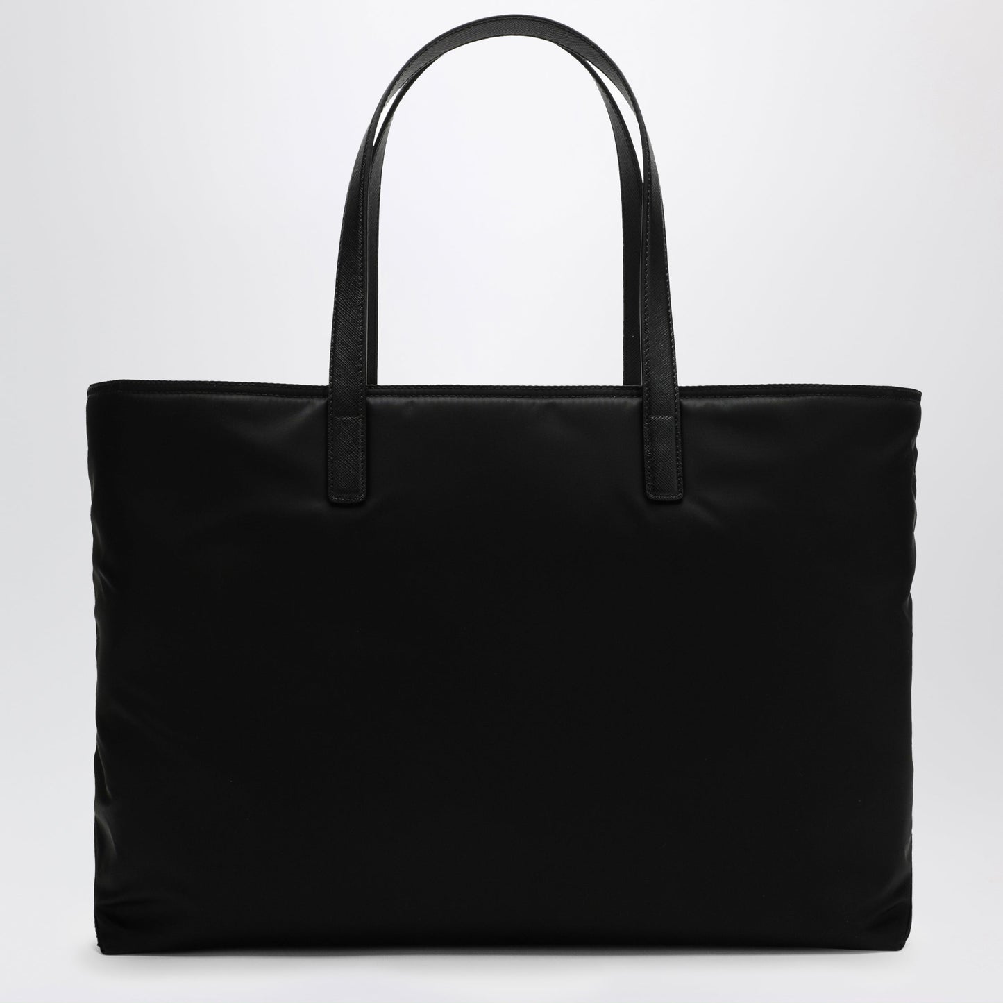 Prada Re-Edition 1978 Large Black Re-Nylon And Saffiano Shopping Bag Women PRADA
