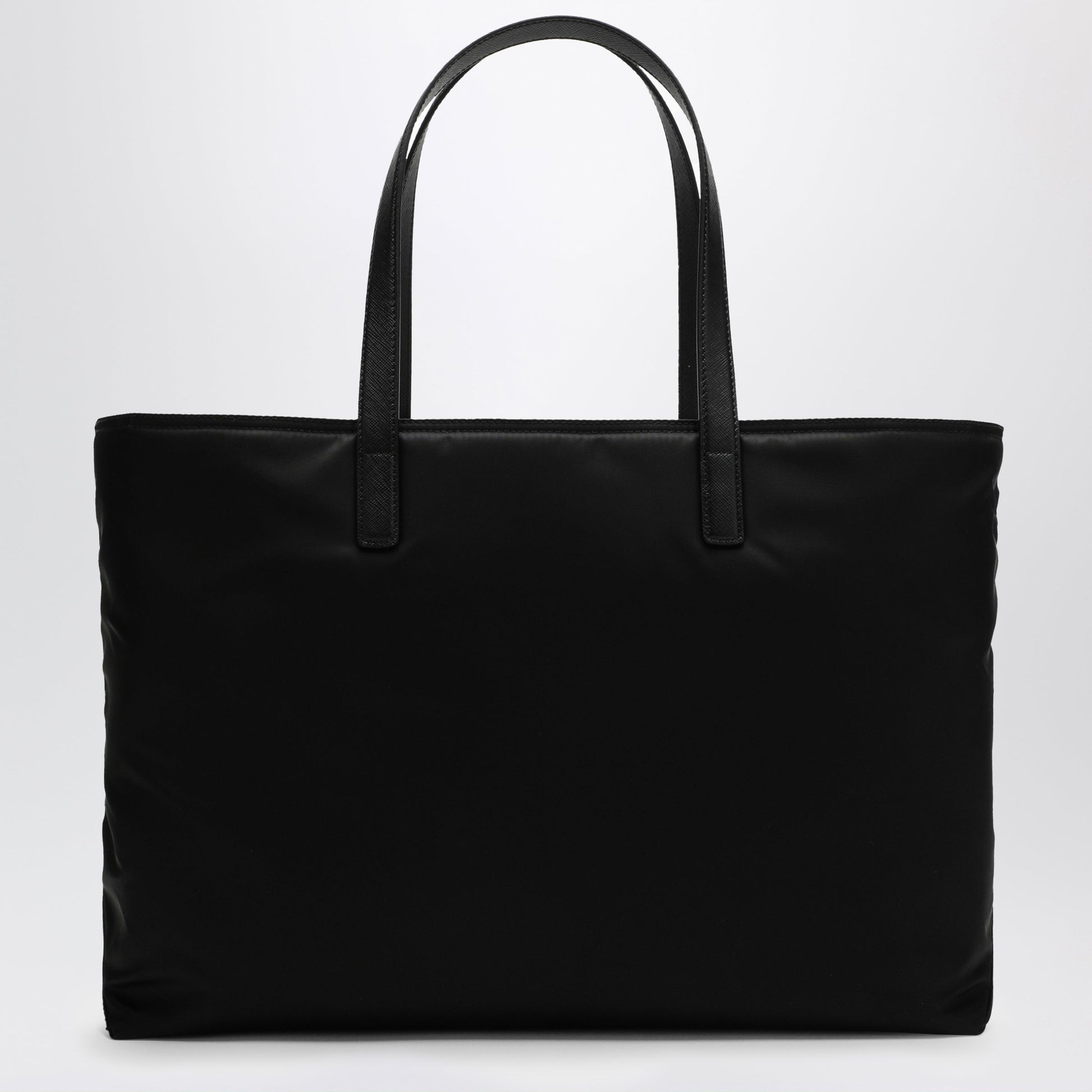 Prada Re-Edition 1978 Large Black Re-Nylon And Saffiano Shopping Bag Women PRADA