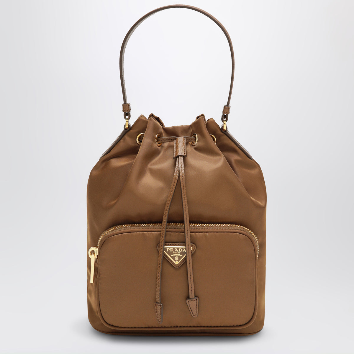Prada Brandy Prada Duet Bucket Bag In Re-Nylon Women PRADA