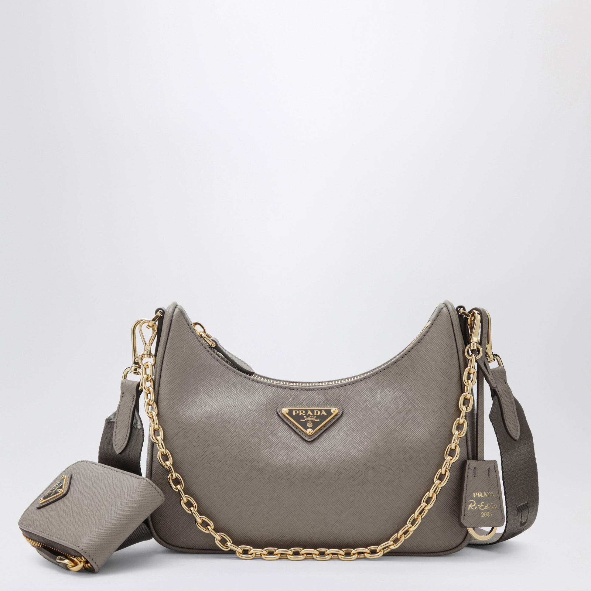 Prada Clay Prada Re-Edition 2005 Bag In Leather Women PRADA