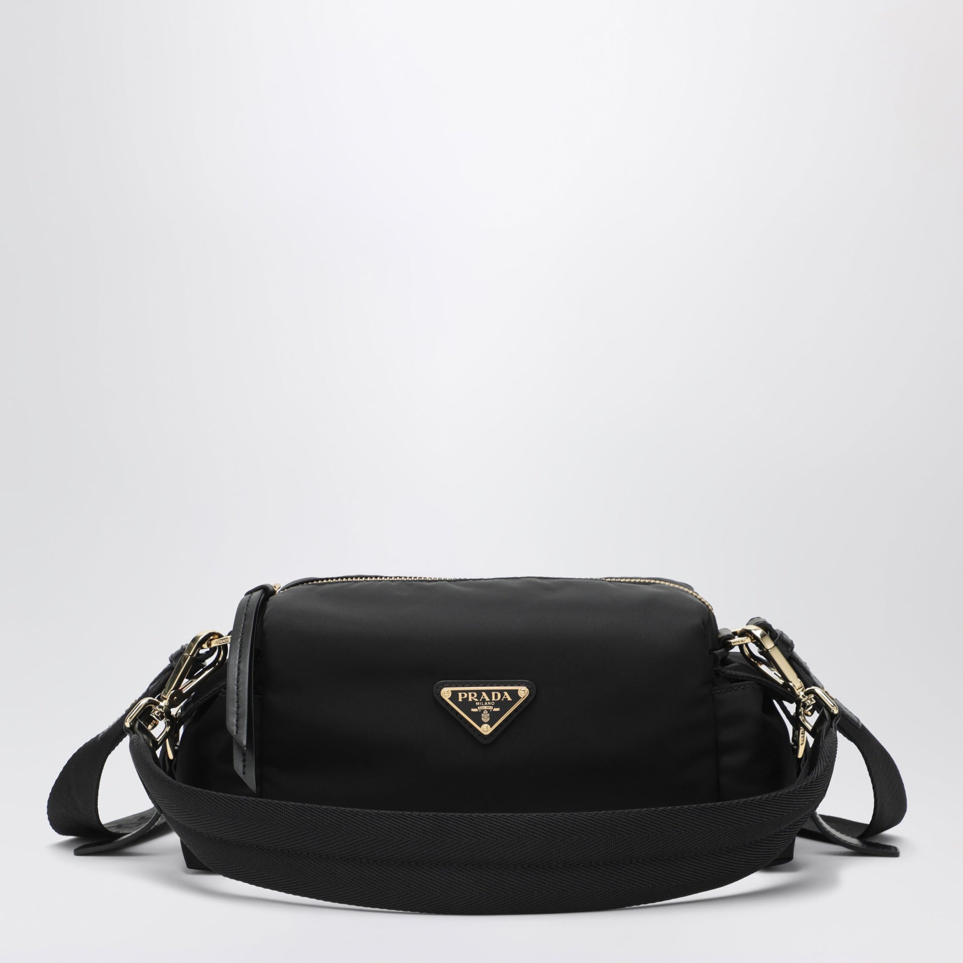 Prada Black Re-Nylon Shoulder Bag Women PRADA