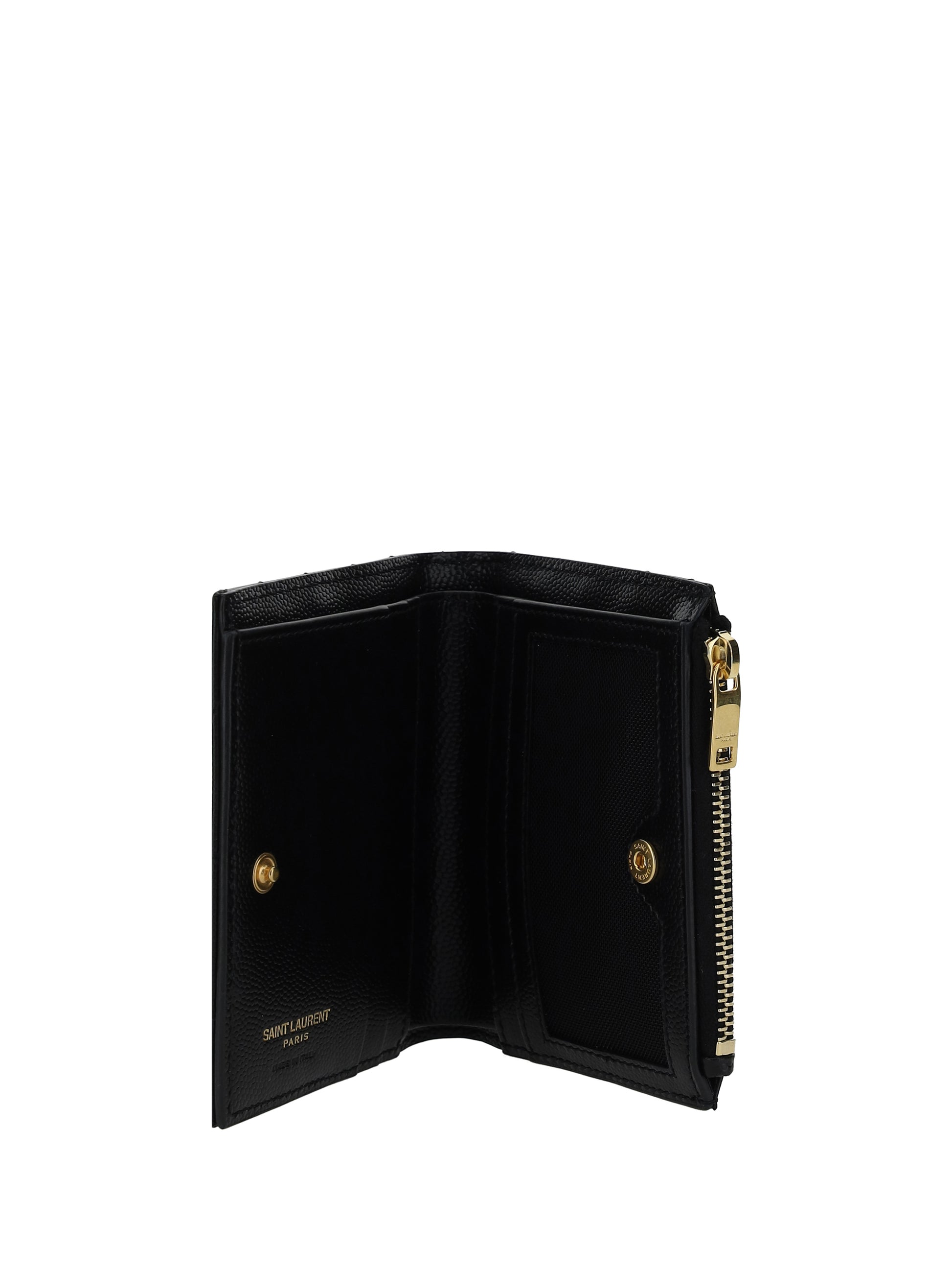 Saint Laurent Women Leather Wallet SAINT LAURENT