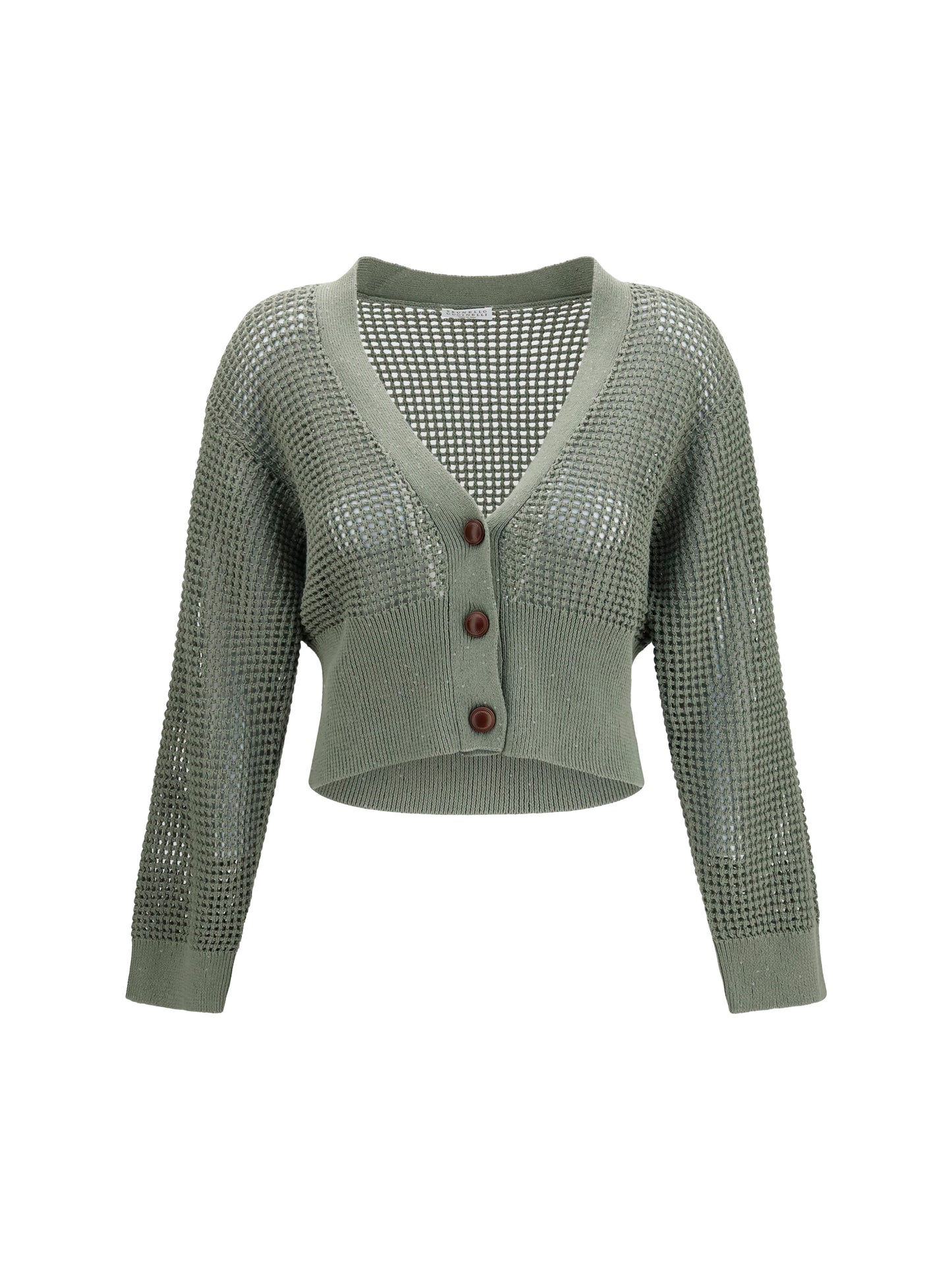 Brunello Cucinelli Women Sequined Mesh Cardigan BRUNELLO CUCINELLI