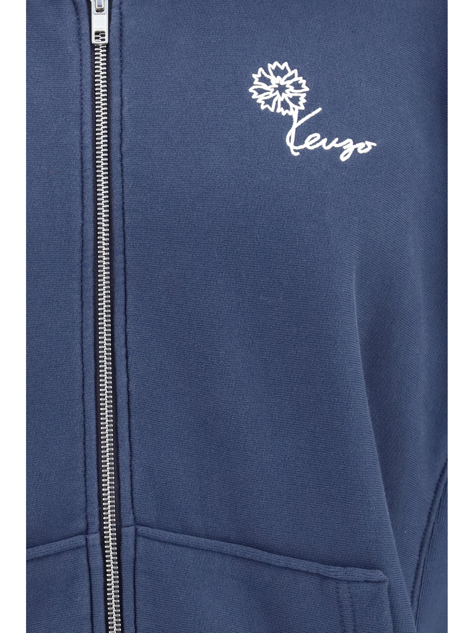 Kenzo Men Kenzo Tulip Zip Hoodie KENZO