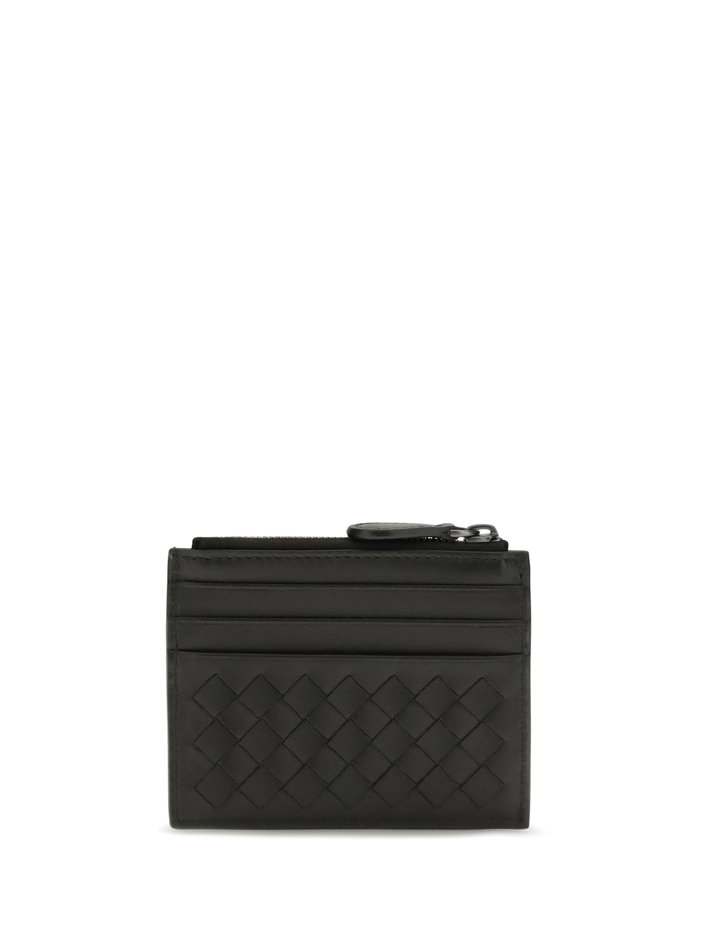 Bottega Veneta Women Intrecciato Zip Card Holder BOTTEGA VENETA