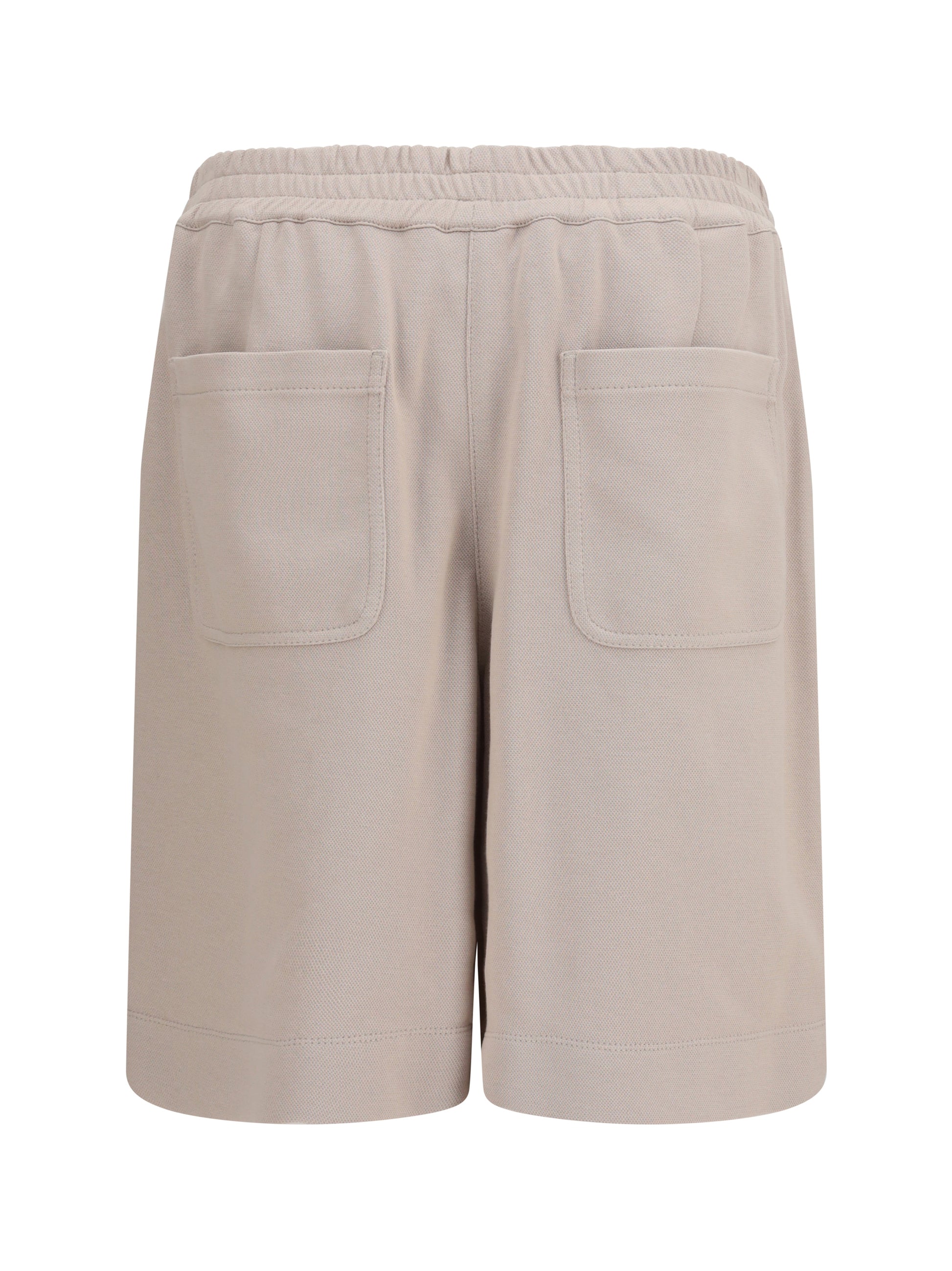 Brunello Cucinelli Women Cotton Piqué Shorts BRUNELLO CUCINELLI