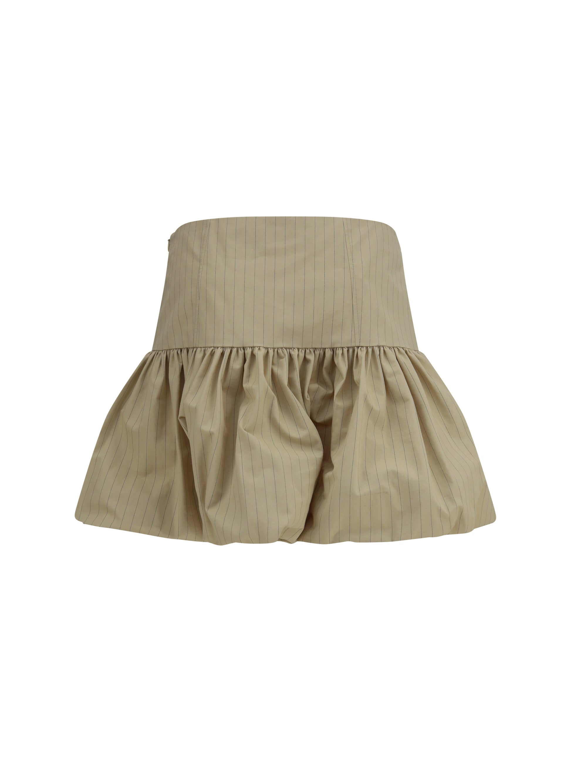 Ganni Women Ruffled Mini Skirt GANNI