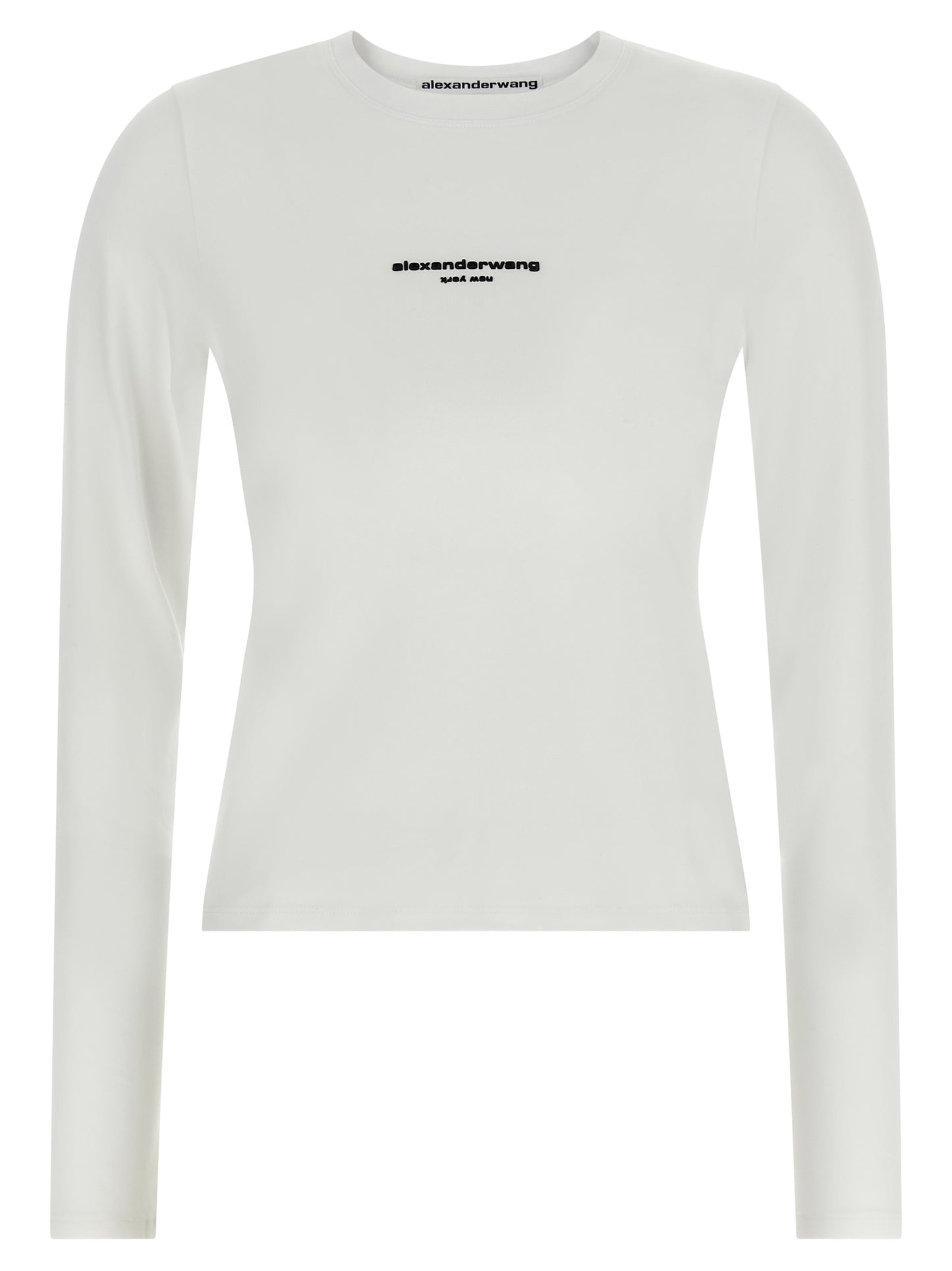 Alexander Wang Women 'Ls Tee W/Logo Print' T-Shirt ALEXANDER WANG